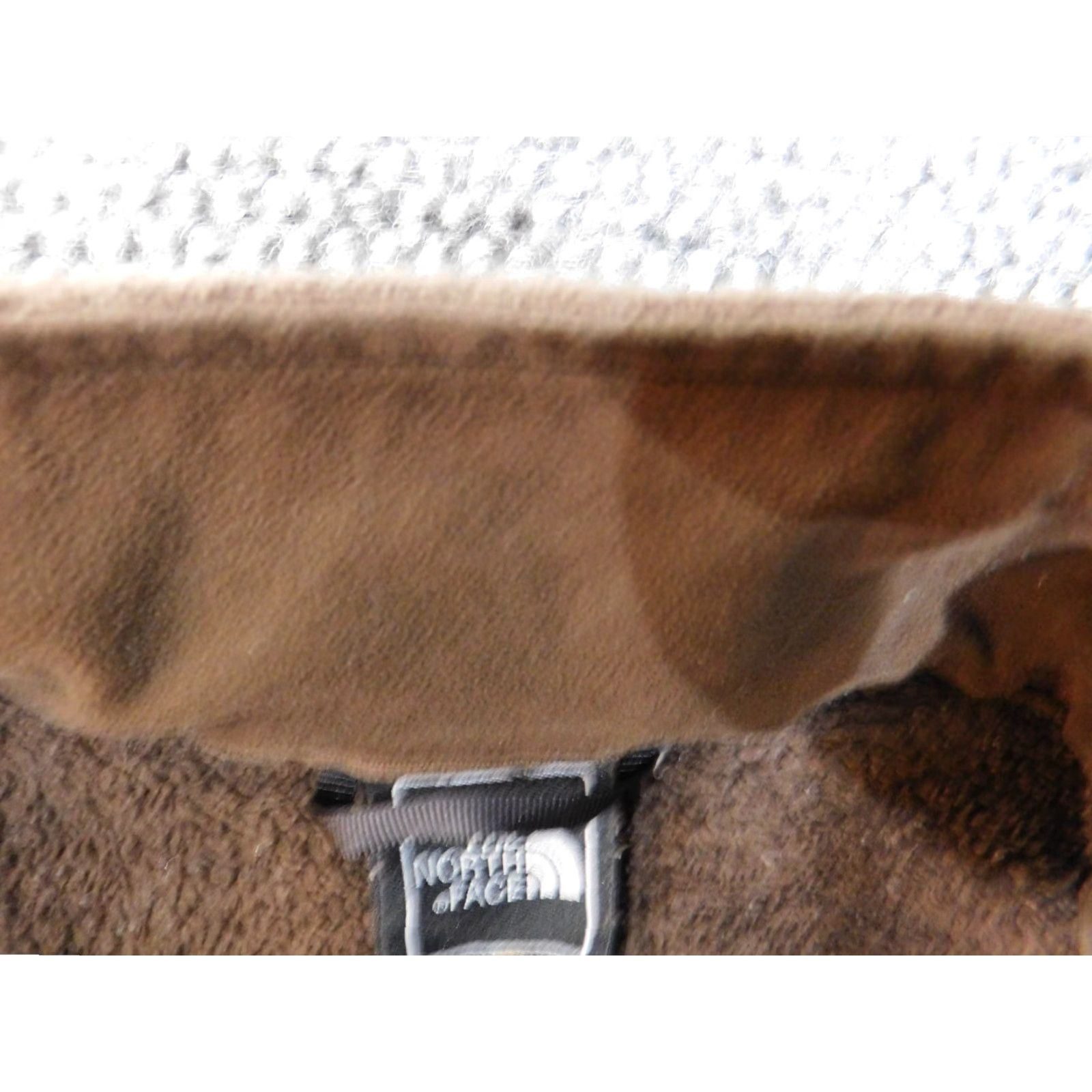 The North Face The North Face Jacket Womens Small Brown Fleece Full Zip Logo Size S / US 4 / IT 40 - 6 Thumbnail