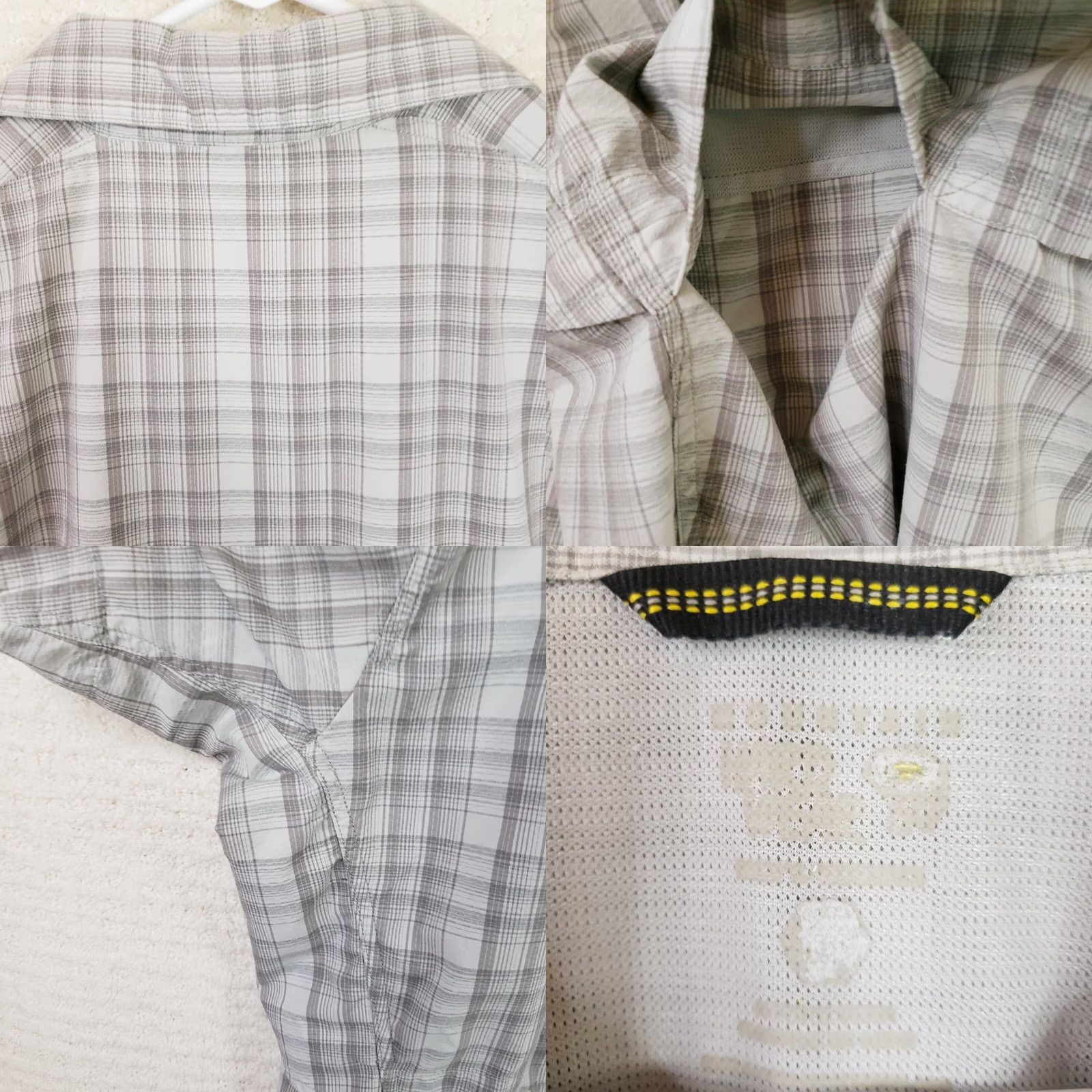 Mountain Hardwear Mountain Hardwear Shirt Mens XL Plaid Short Sleeve Button Up Hiking Outdoors Size US XL / EU 56 / 4 - 8 Thumbnail