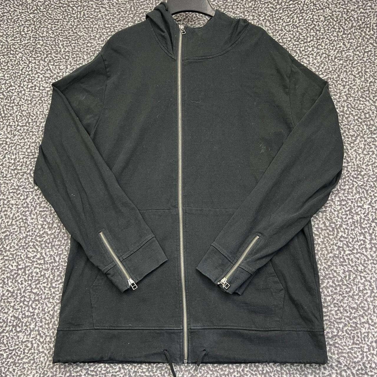 KREW Kr3w Hoodie Men Black Full Zip Long Sleeve Pocket Outdoor XL Size US XL / EU 56 / 4 - 1 Thumbnail