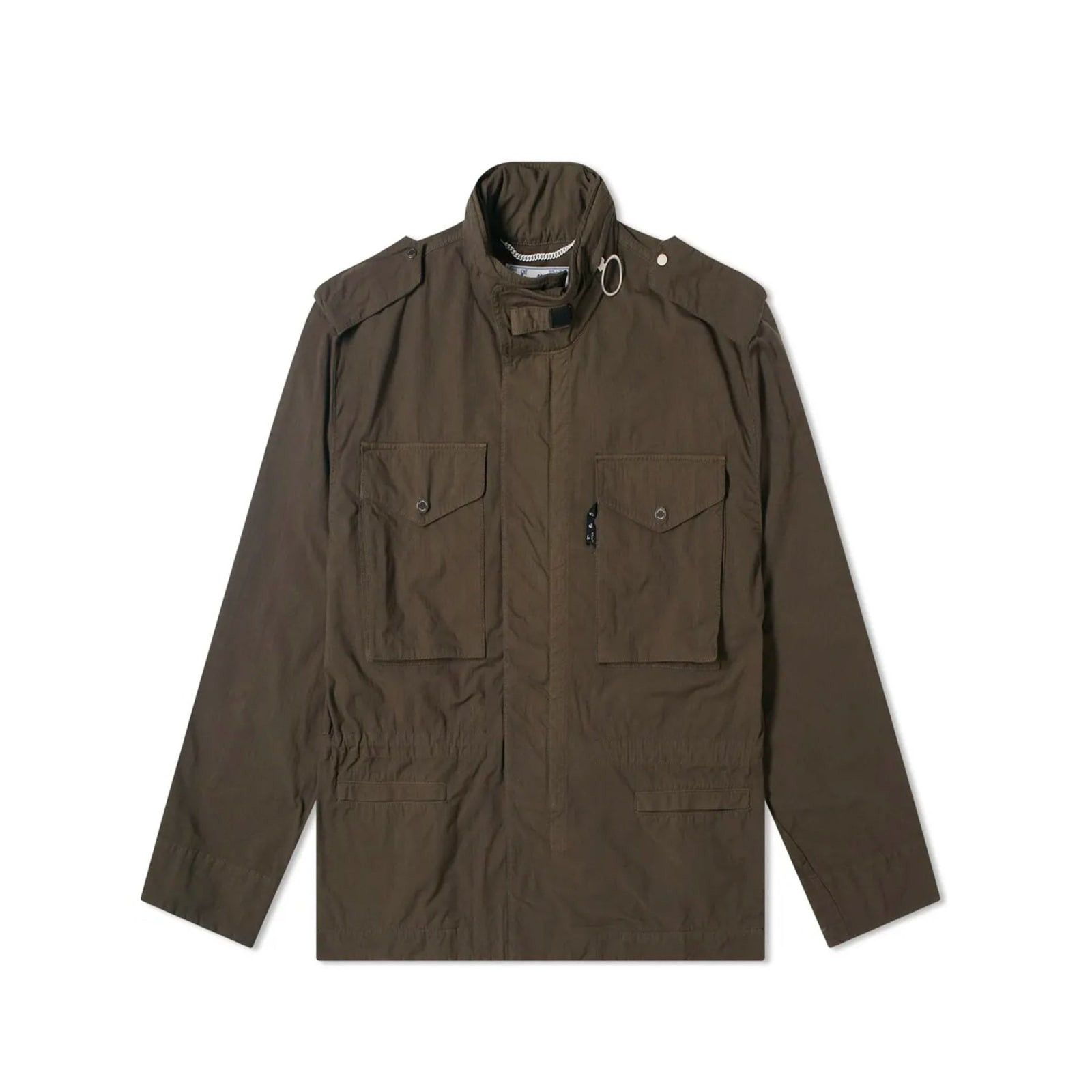 Off-White o1y0225 Jacket in Military Green Size US XS / EU 42 / 0 - 1 Thumbnail