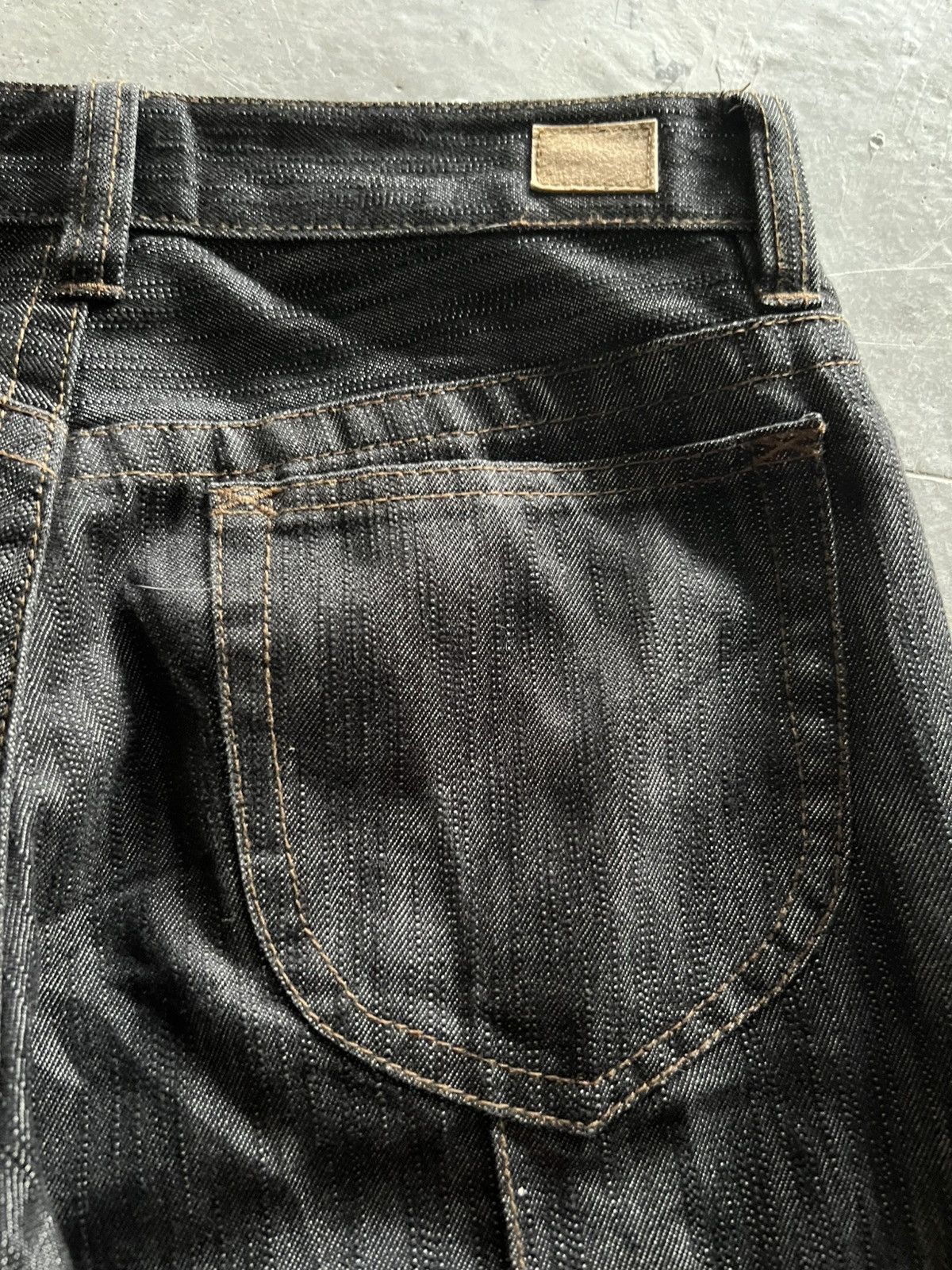 If Six Was Nine flare pleated nicole club for men denim rare design Size US 29 - 16 Thumbnail