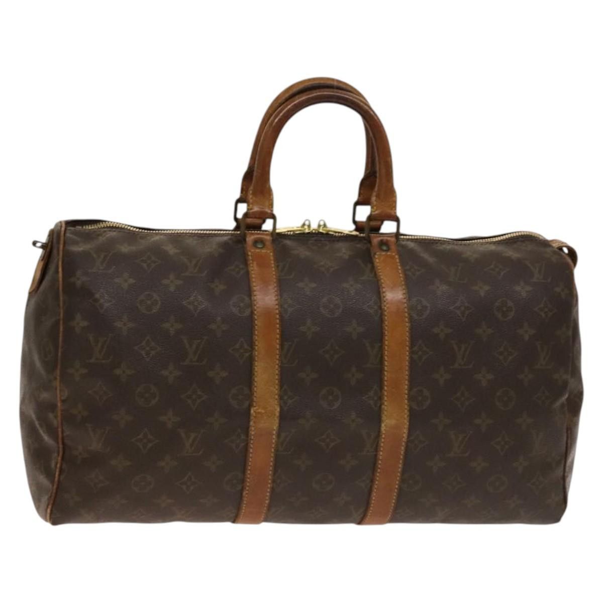 Louis Vuitton LOUIS VUITTON Monogram Keepall 45 Boston Bag Vintage M41428 Size ONE SIZE - 1 Thumbnail