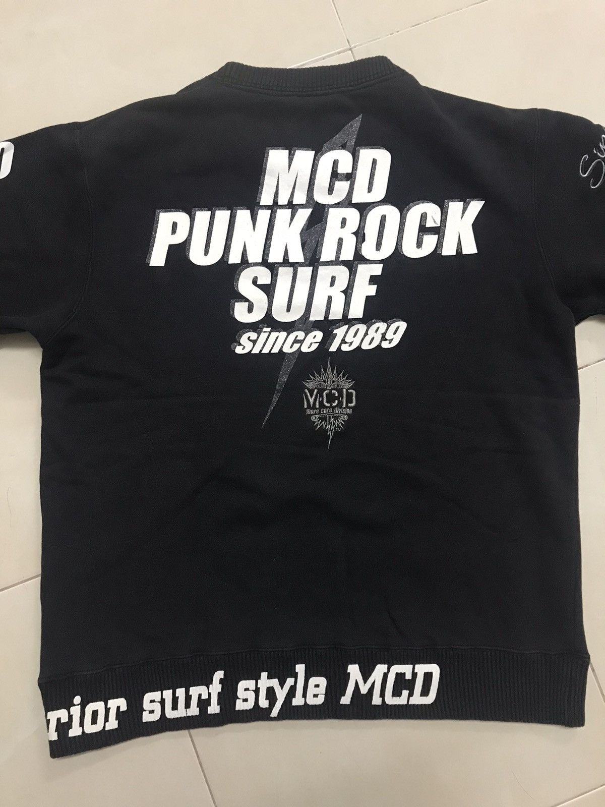 Japanese Brand × Punk and Yo 🔥DELETE TODAY🔥SWEATSHIRT MCD PUNK ROCK SURF 1989 Size US L / EU 52-54 / 3 - 2 Thumbnail