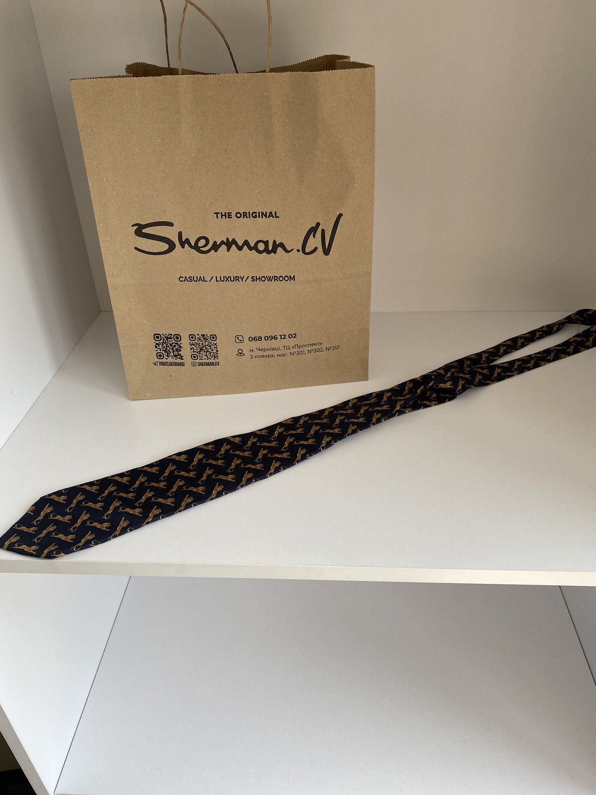 Gucci × Vintage Vintage Rare Gucci Tie Size ONE SIZE - 7 Thumbnail