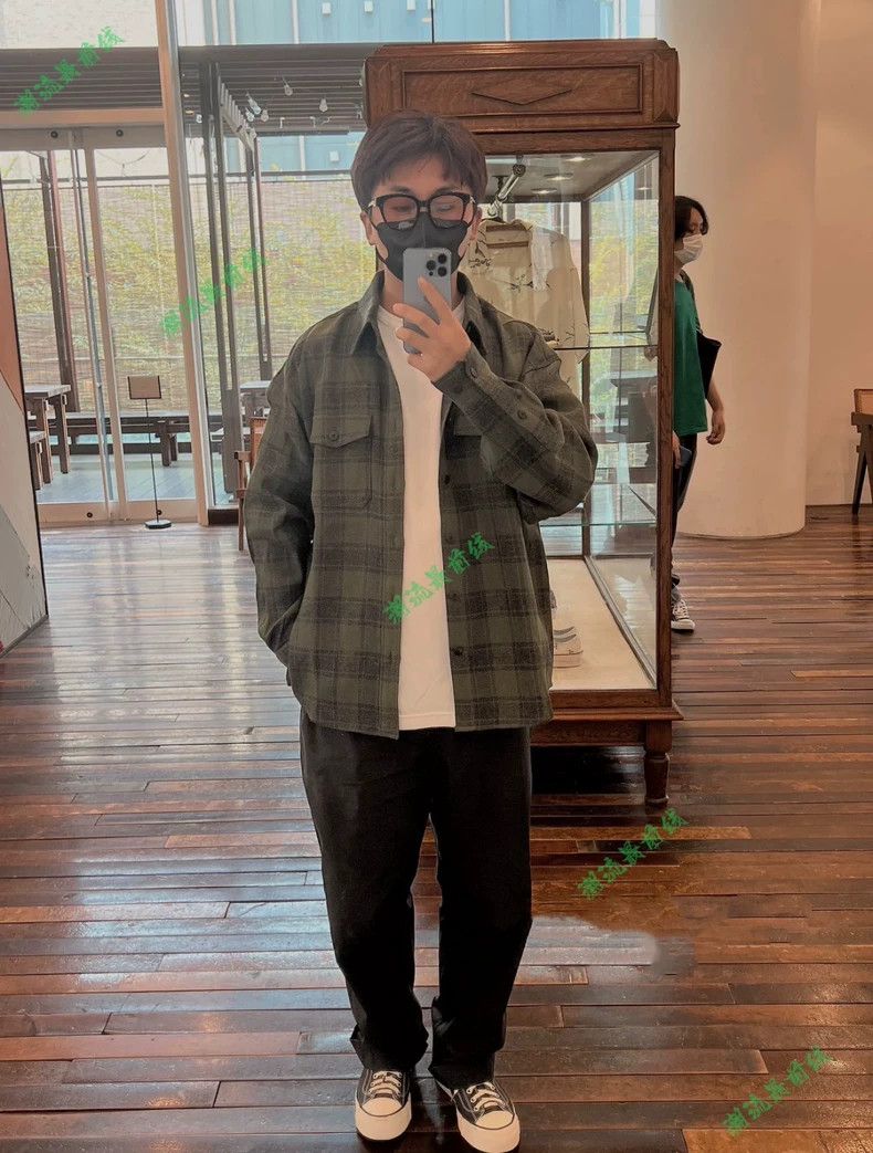 Visvim Visvim22AW LUMBER CHECK L/S Wool Blend Plaid Shirt 2504-Nex Size US L / EU 52-54 / 3 - 6 Thumbnail