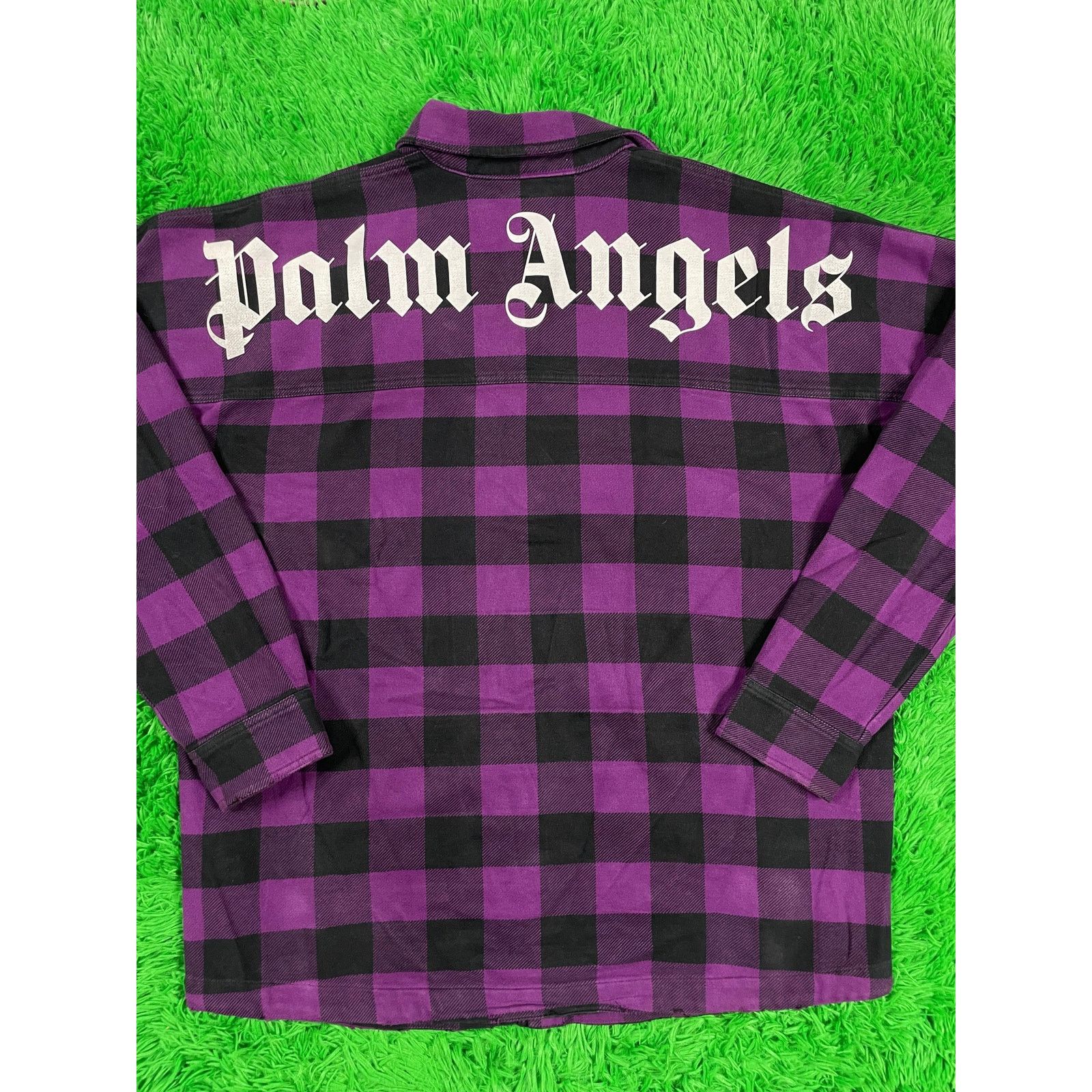 Plaid Hoodie Plaid Flannels Palm Angels Palm Angels Palm Angels
