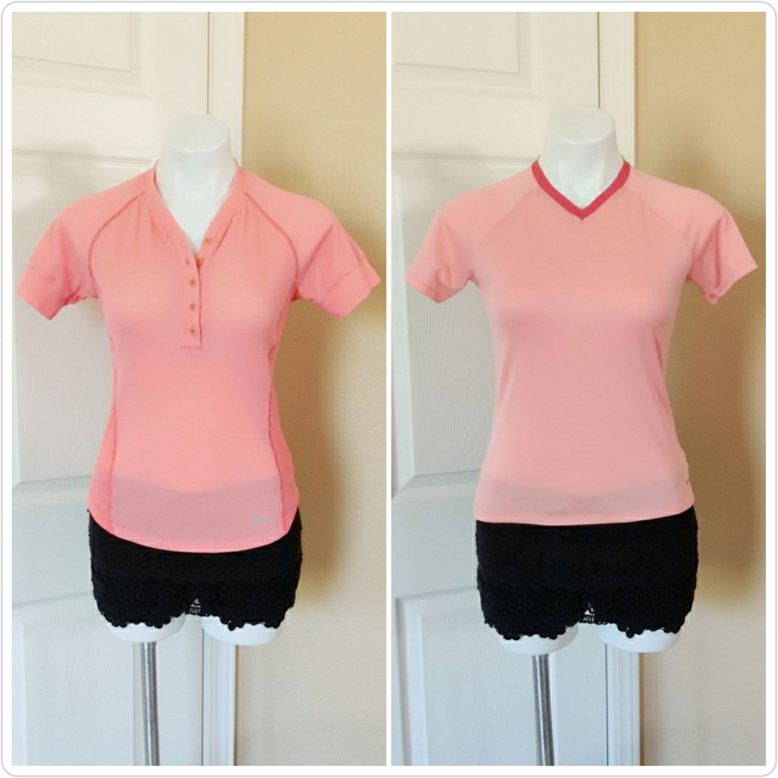 Patagonia Pair of Patagonia coral short sleeve tees sz XS Size XS / US 0-2 / IT 36-38 - 1 Thumbnail