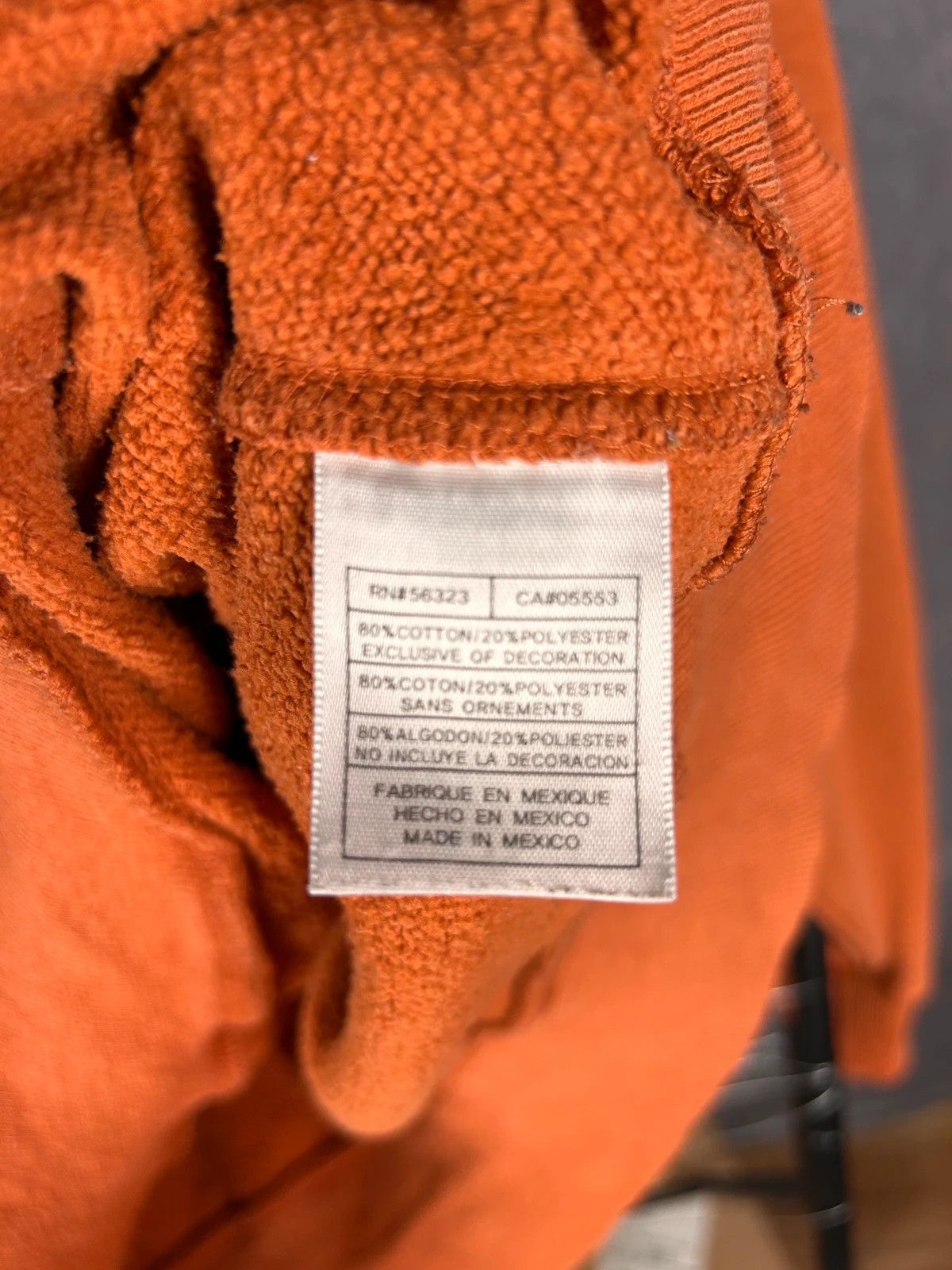 Nike × Vintage Nike Texas vintage crewneck orange big logo spellout Size US M / EU 48-50 / 2 - 5 Thumbnail