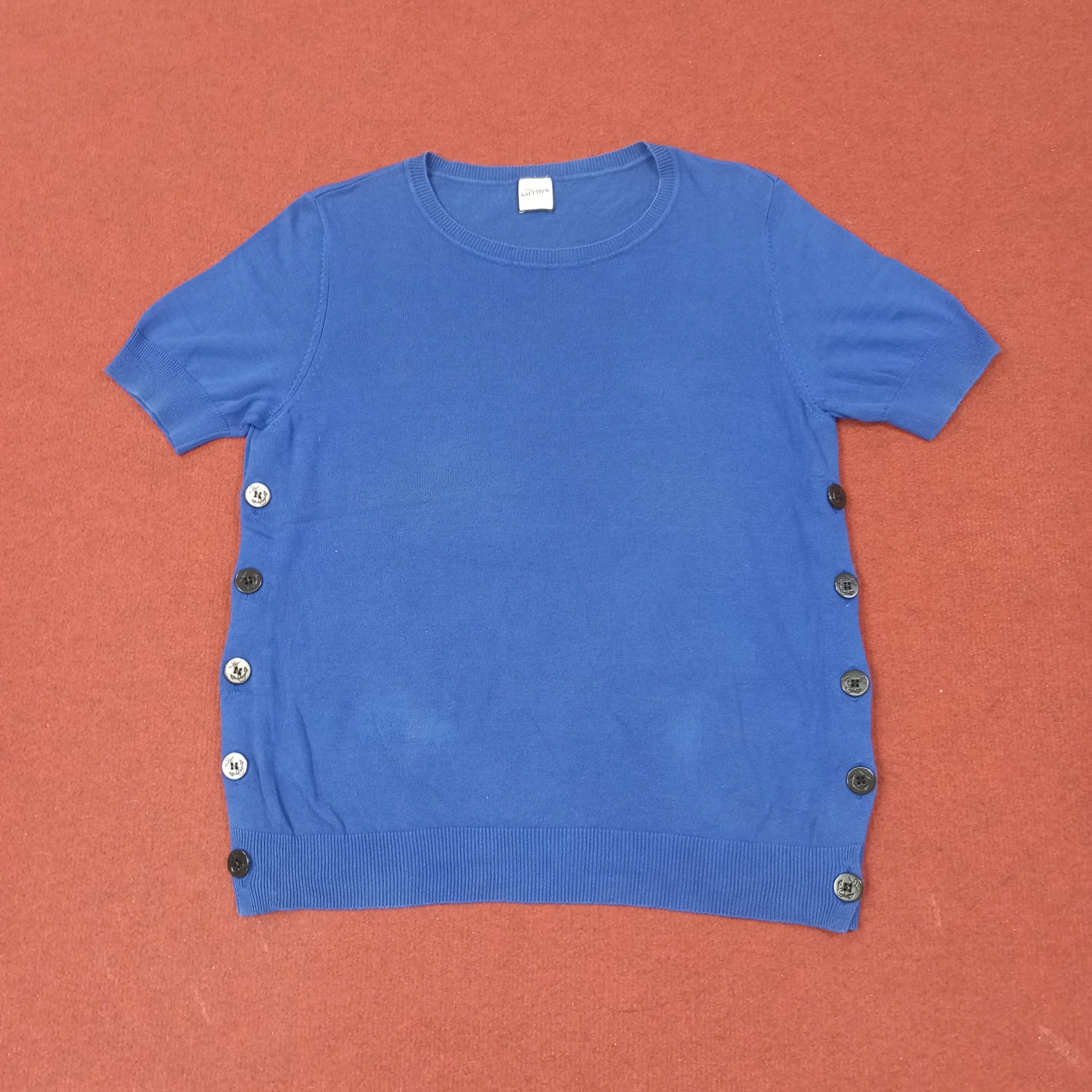 Jean Paul Gaultier Jean Paul Gaultier Designer Style Tshirt c223n8 Size M / US 6-8 / IT 42-44 - 1 Thumbnail
