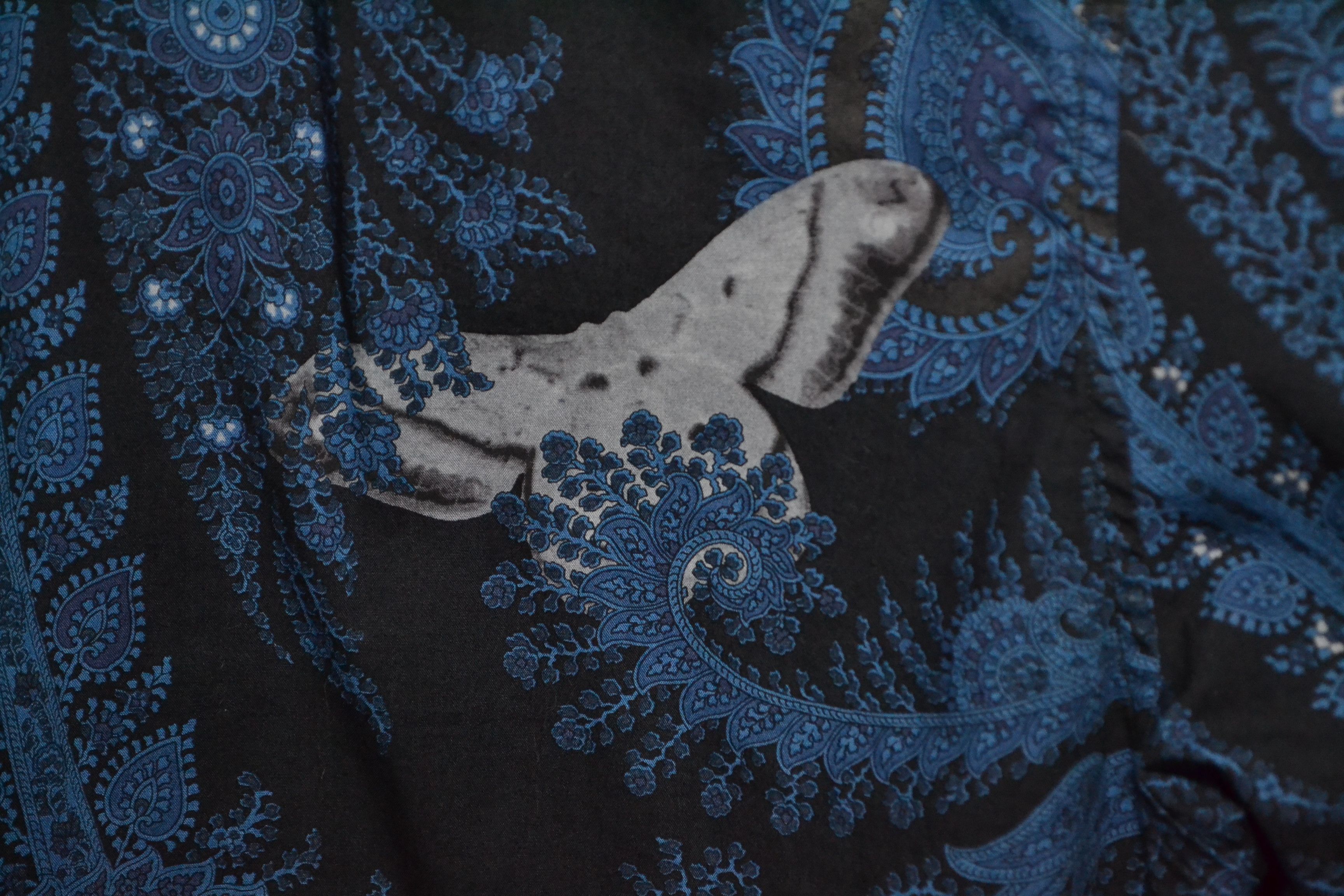 Givenchy Givenchy S/S 2015 Paisley Moth Button-up Shirt S-M 42 Size US M / EU 48-50 / 2 - 7 Thumbnail