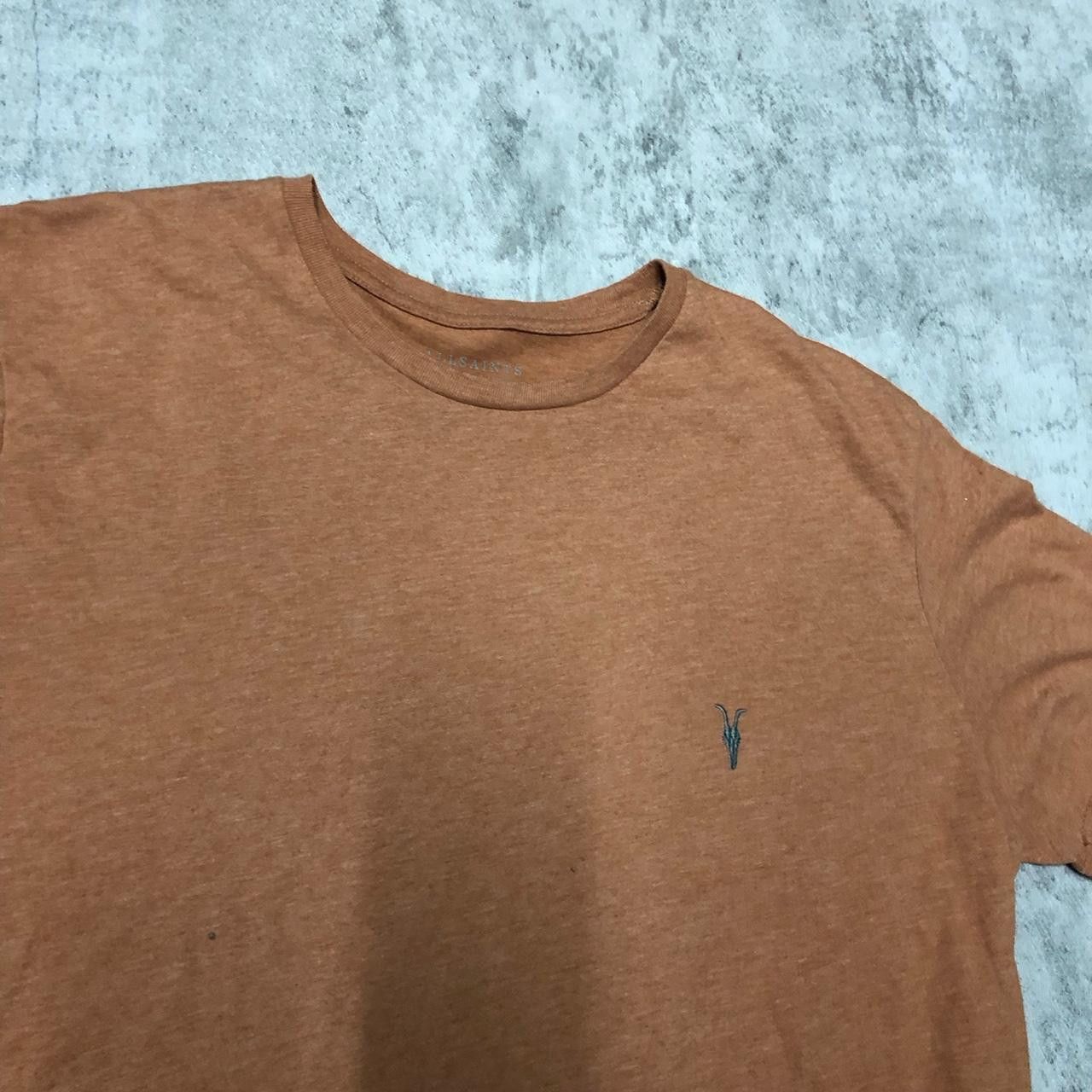 Allsaints Brown cotton streetwear tee with logo #streetwear Size US L / EU 52-54 / 3 - 2 Thumbnail