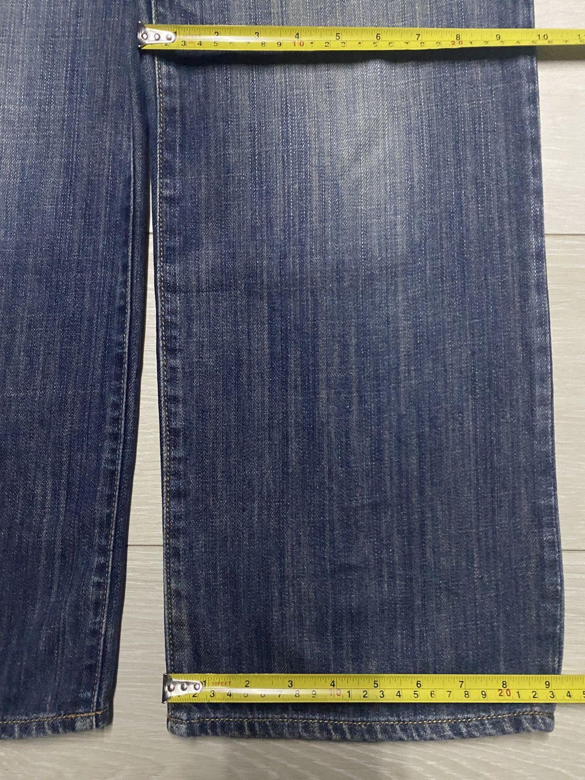 Gap × John Elliott Vintage Gap Denim Faded Mud Wash Baggy Jeans Size US 34 / EU 50 - 11 Thumbnail