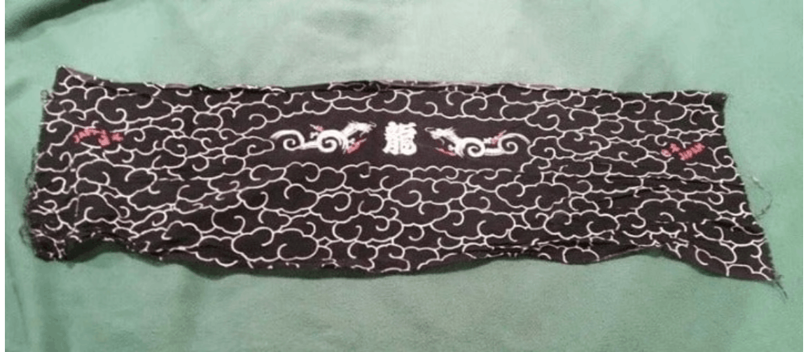 Other Vintage Style Japanese Dragon Bandana Cloud Pattern Size ONE SIZE - 3 Thumbnail