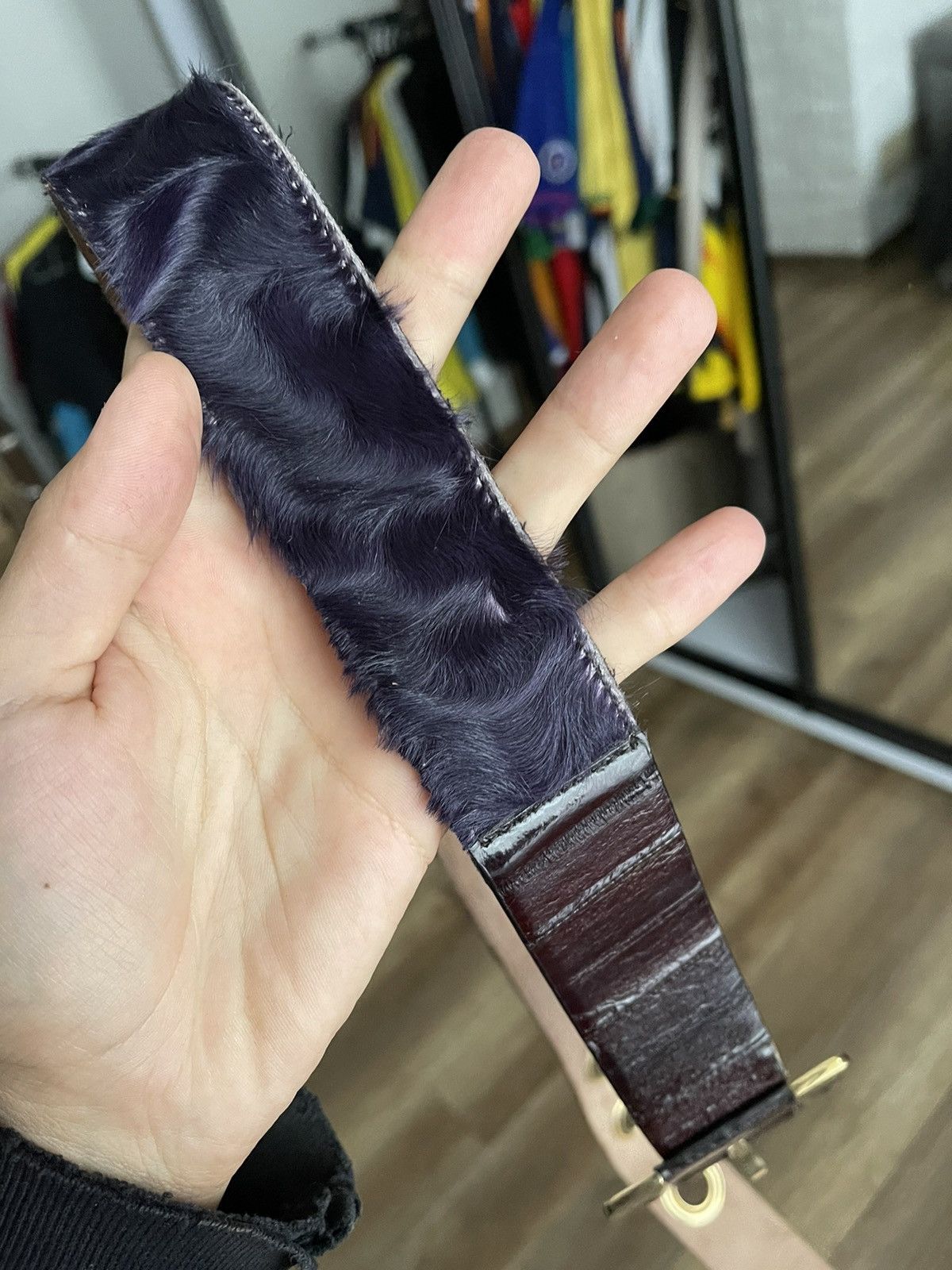 Dolce Gabbana D&G Vintage Leather Italy Archive Belt
