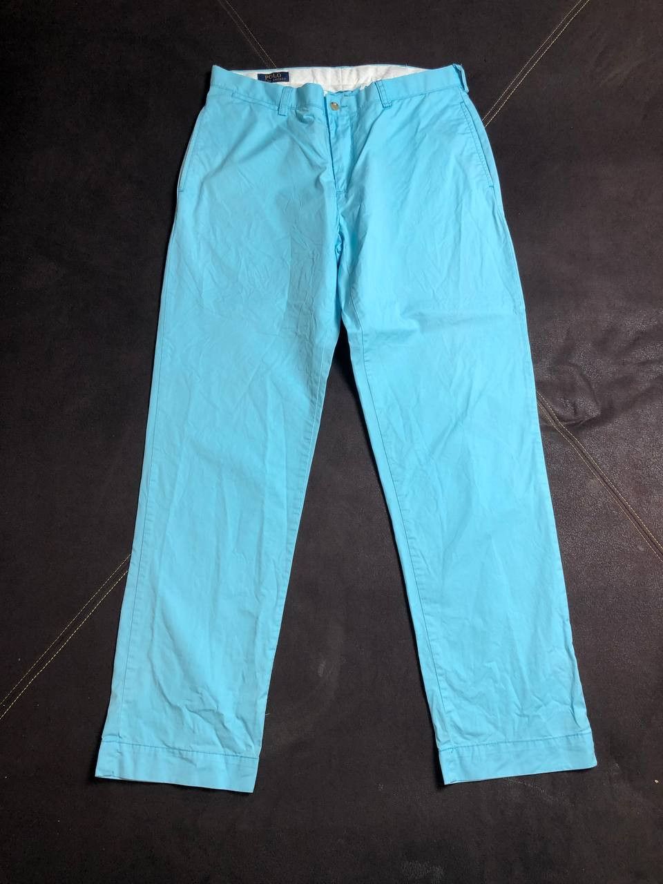 Polo Ralph Lauren Polo Ralph Lauren stretch classic-fit pants in a light blue Size US 34 / EU 50 - 1 Thumbnail