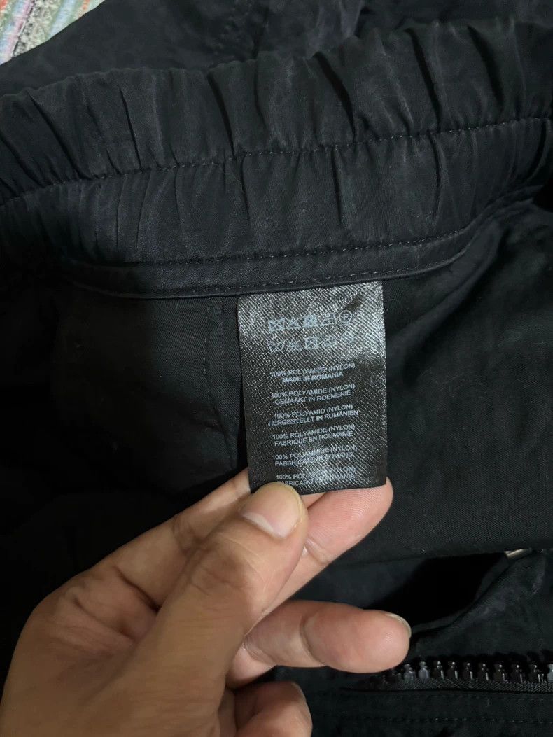Dries Van Noten Dries Van Noten size:L Black nylon ribbon pants Size 23" - 6 Thumbnail