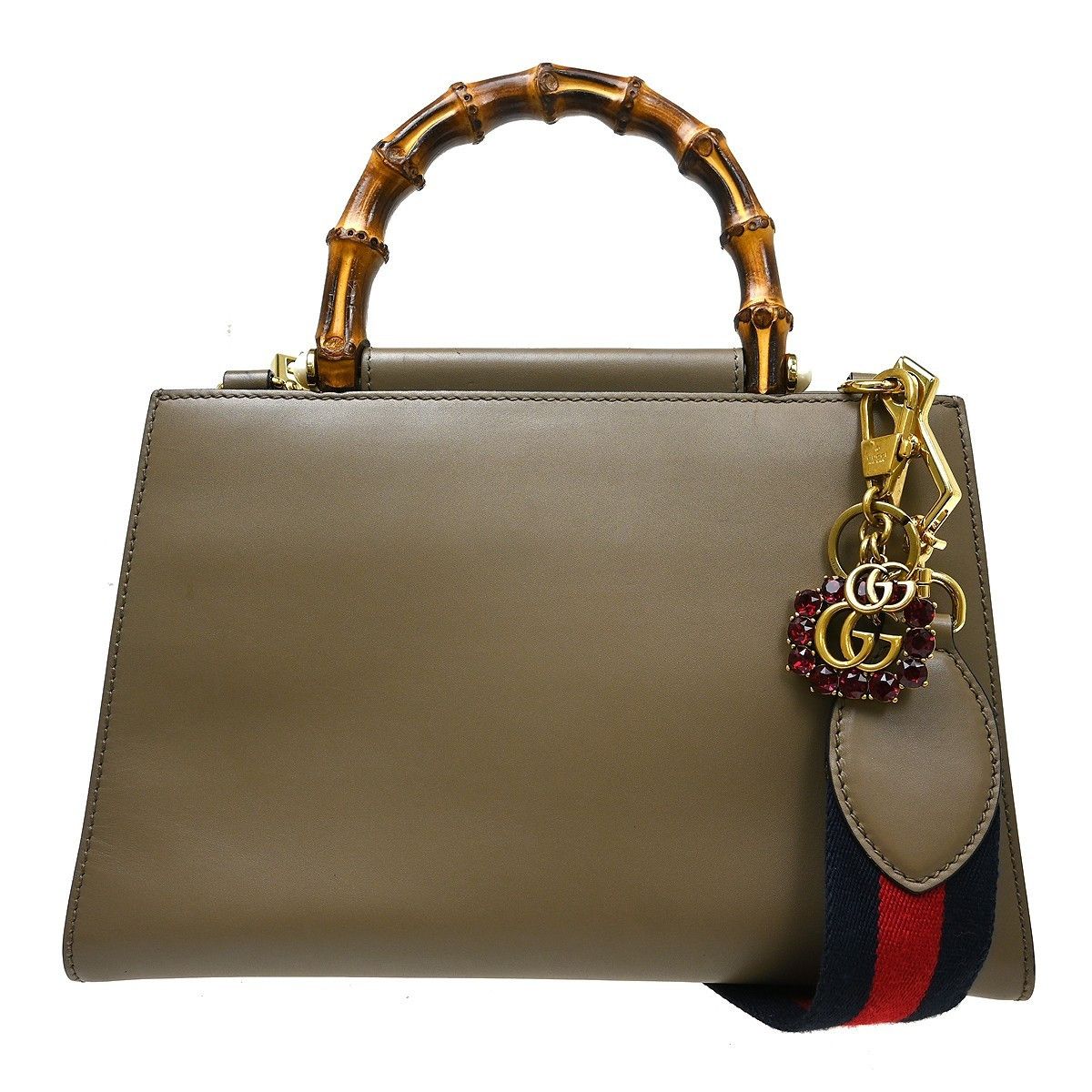 Gucci Gucci Nymphaea Top Handle Bag Leather Size ONE SIZE - 1 Thumbnail