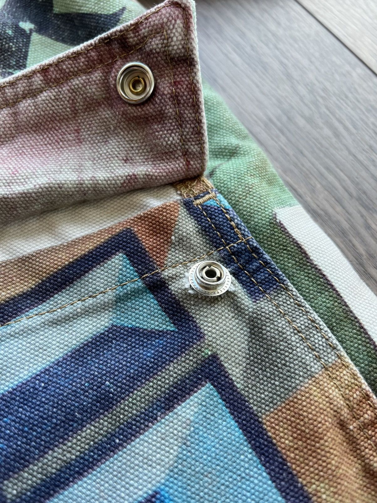 Stussy Stussy x Alfonso Gonzales Jr. Canvas Work Jacket Large Size US M / EU 48-50 / 2 - 10 Thumbnail