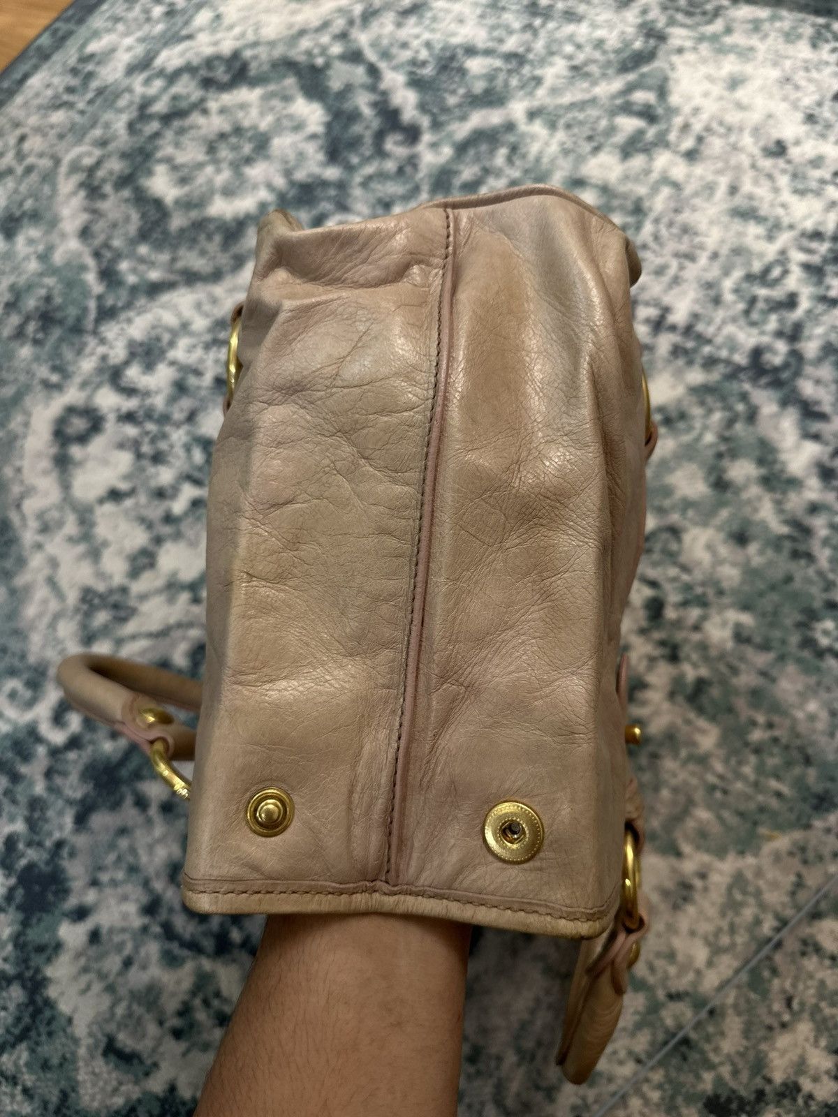 Miu Miu Miu Miu Vitello Lux Leather Shoulder Bag Size ONE SIZE - 14 Thumbnail