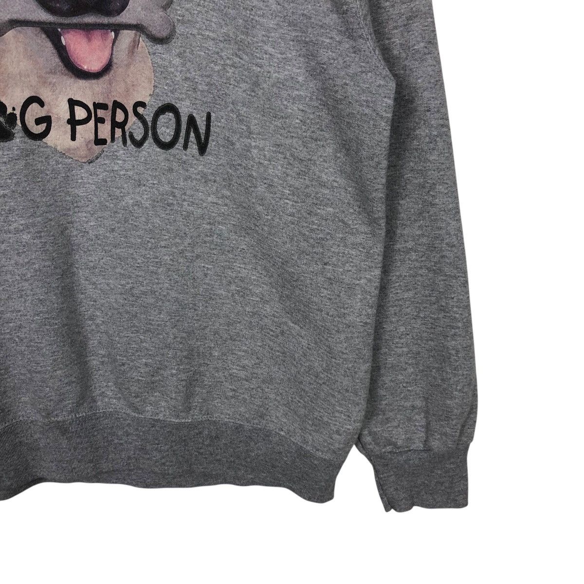 Japanese Brand Vintage Fruit of the Loom BEST “Dog Person” Pullover Size US M / EU 48-50 / 2 - 6 Thumbnail