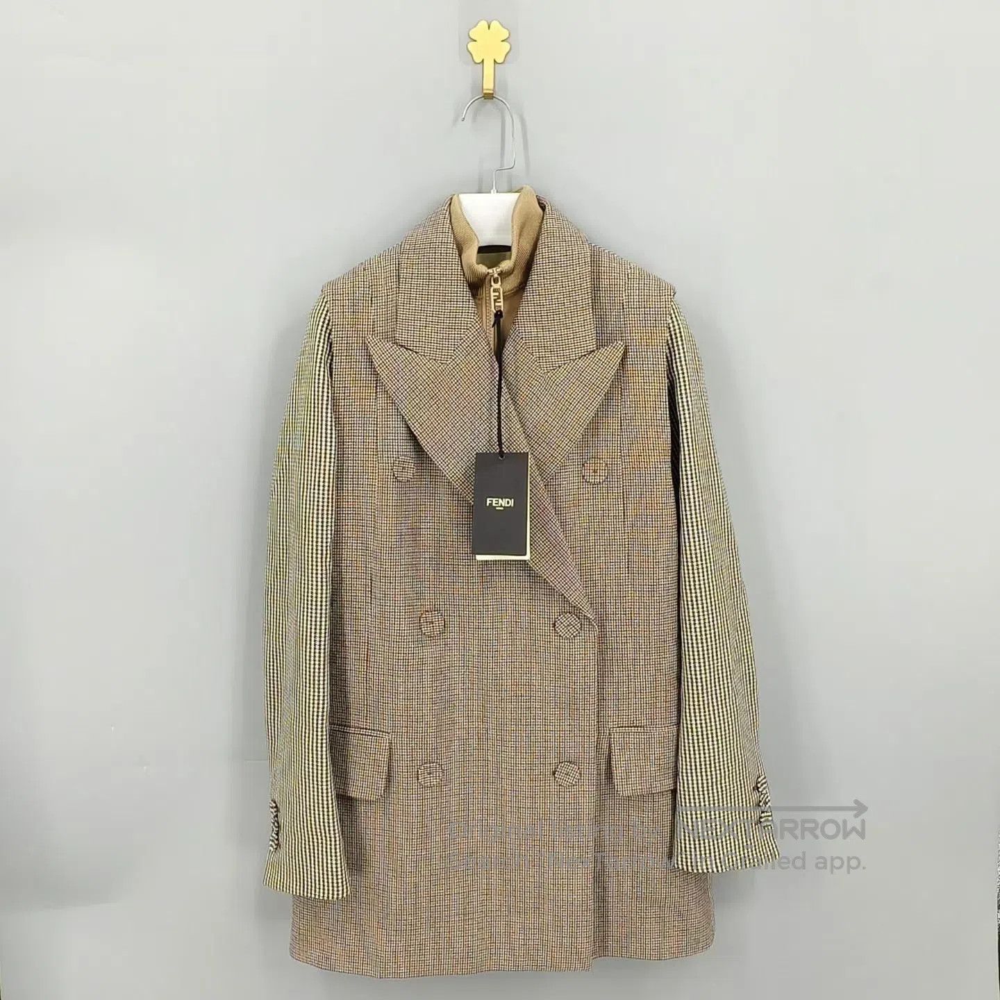 Fendi FENDI Houndstooth Three-Piece Suit| Size XS / US 0-2 / IT 36-38 - 1 Thumbnail