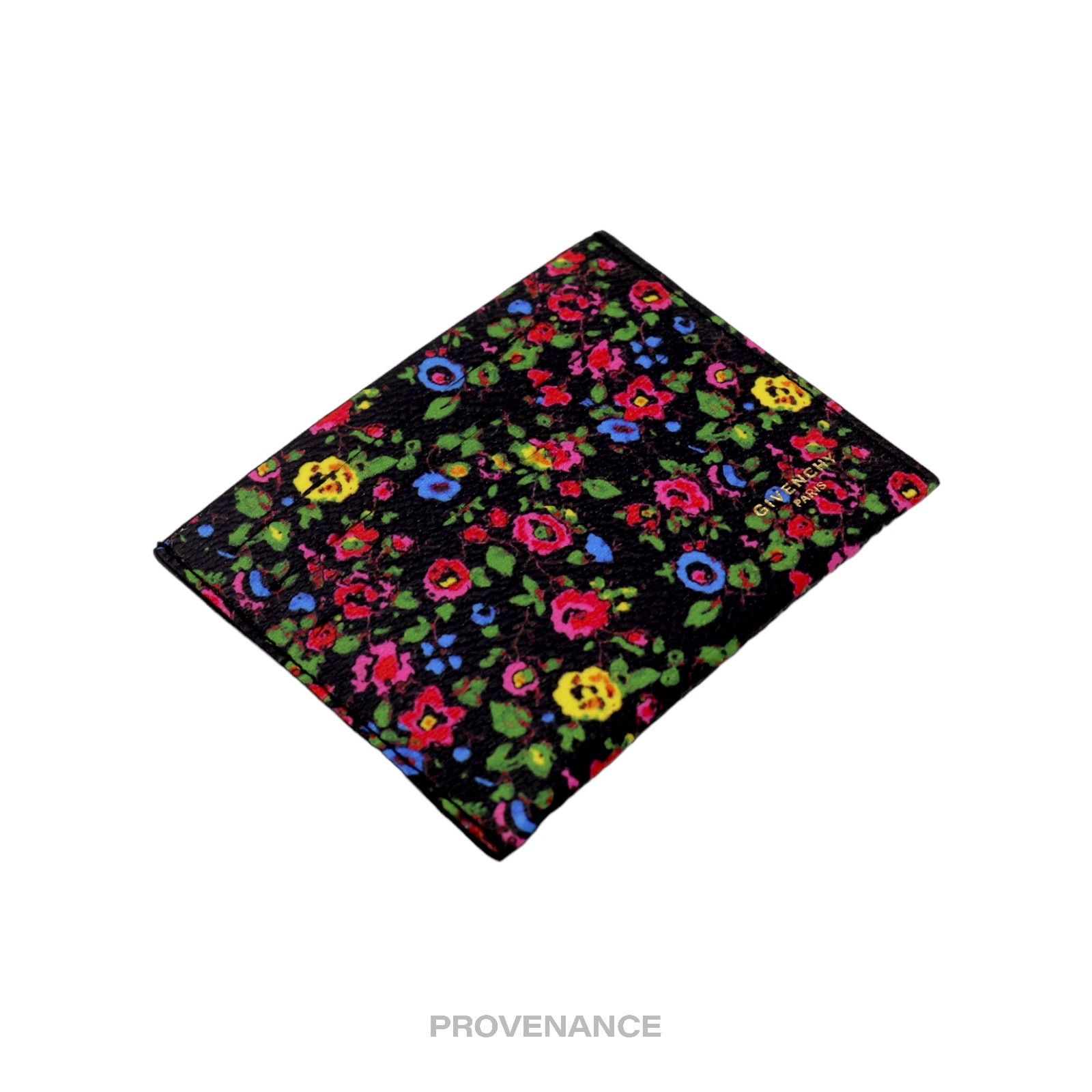 Givenchy 🔴 Givenchy 6CC Card Holder Wallet - Floral Size ONE SIZE - 5 Thumbnail