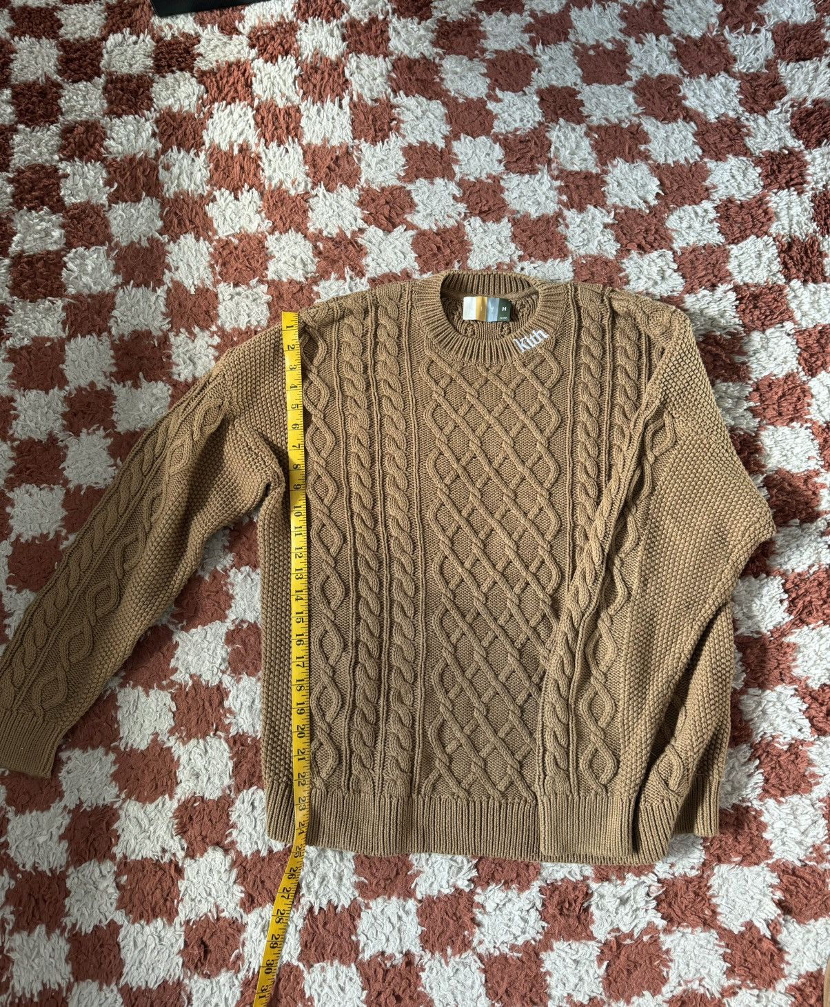 Kith Kith FW21 Cable Knit Sweater Size US L / EU 52-54 / 3 - 1 Thumbnail