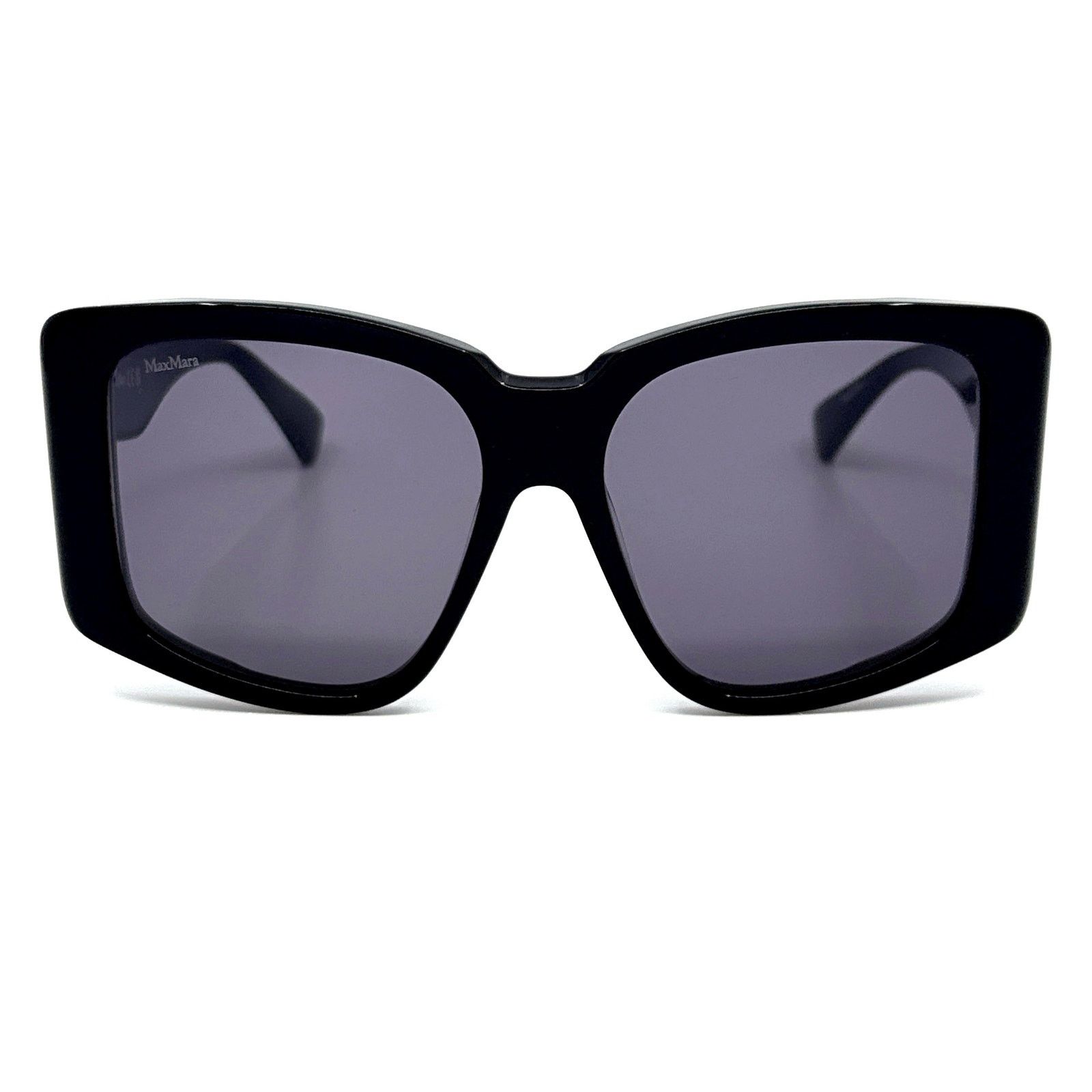 Max Mara New, MAXMARA Sunglasses Glimpse6 MM0098 01A Authentic Size ONE SIZE - 2 Thumbnail