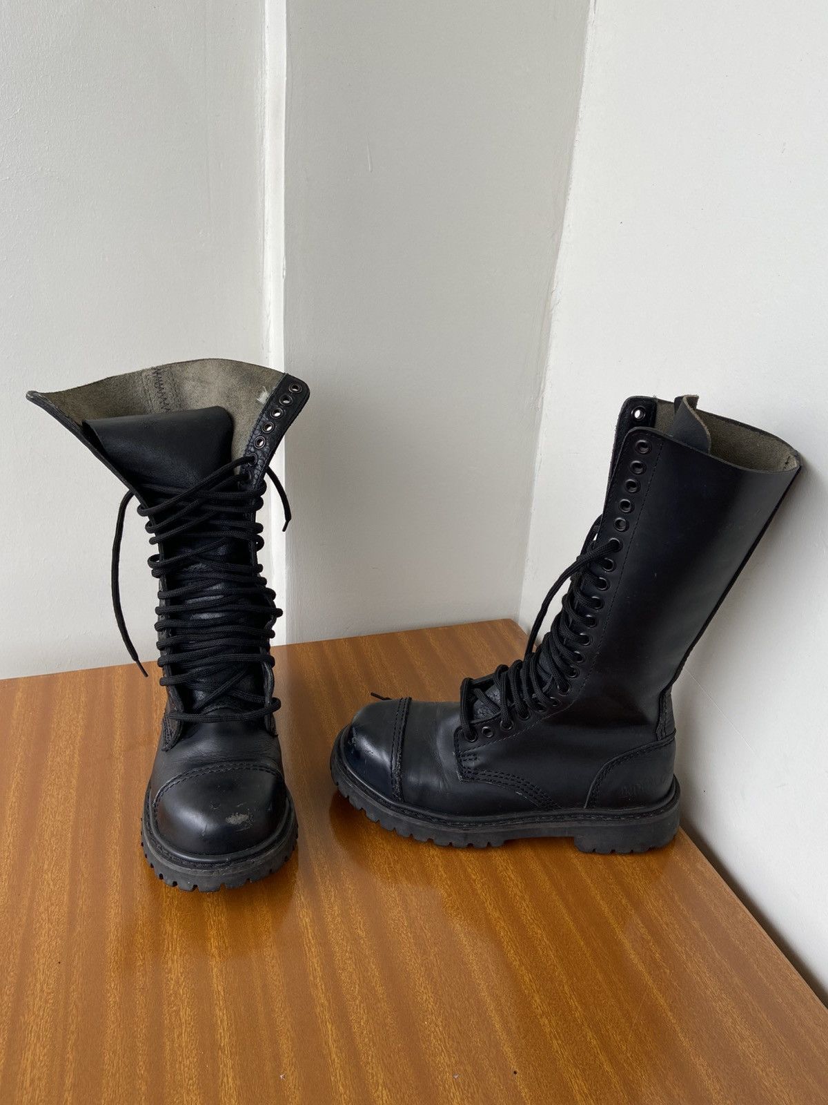 ブーツ used undercover 11SS Zip studs boots Undercover SS11 