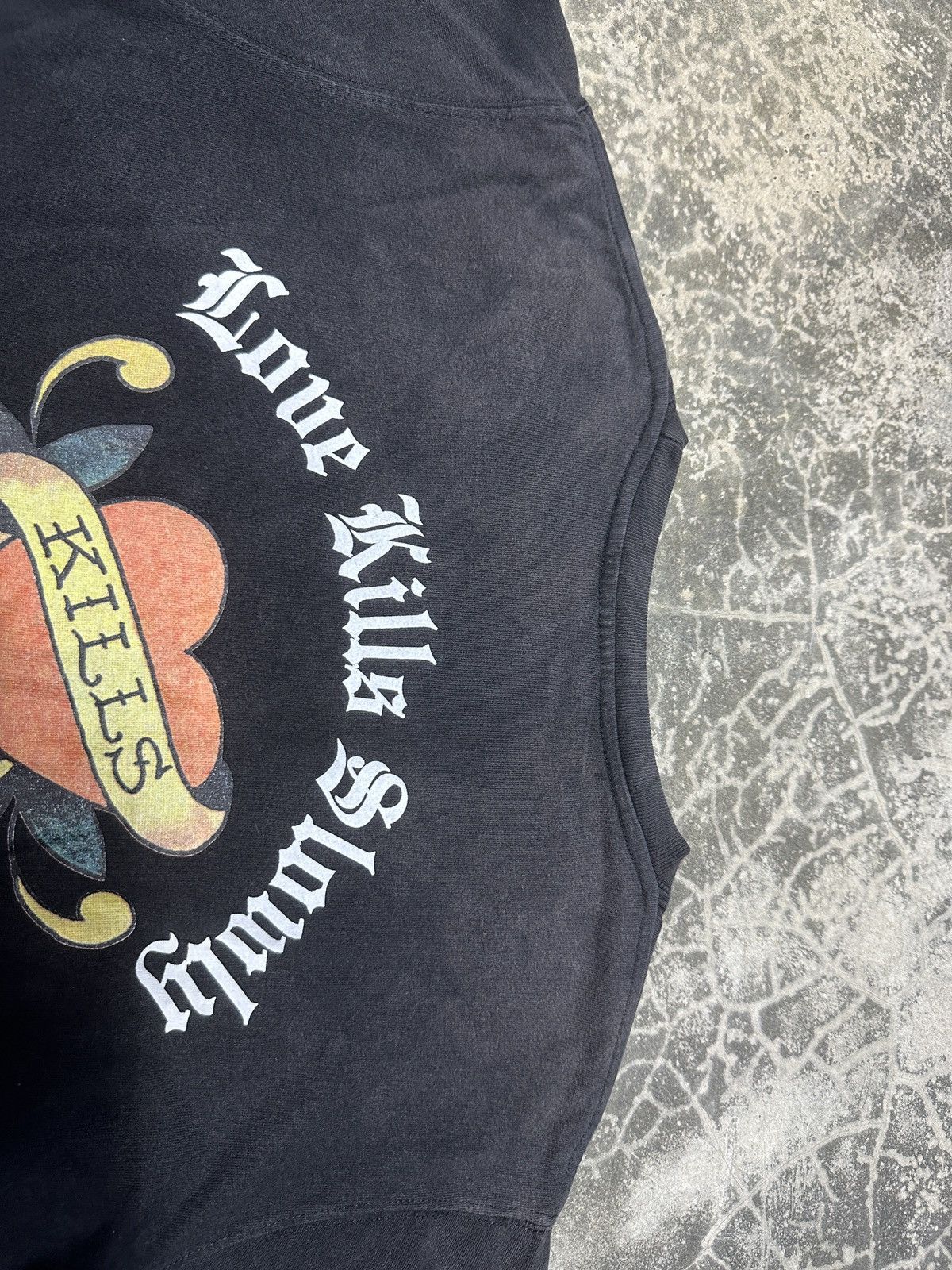 Christian Audigier × Ed Hardy × Vintage Sun Faded 🔥 Ed Hardy Rare Tshirt Size US XL / EU 56 / 4 - 12 Thumbnail