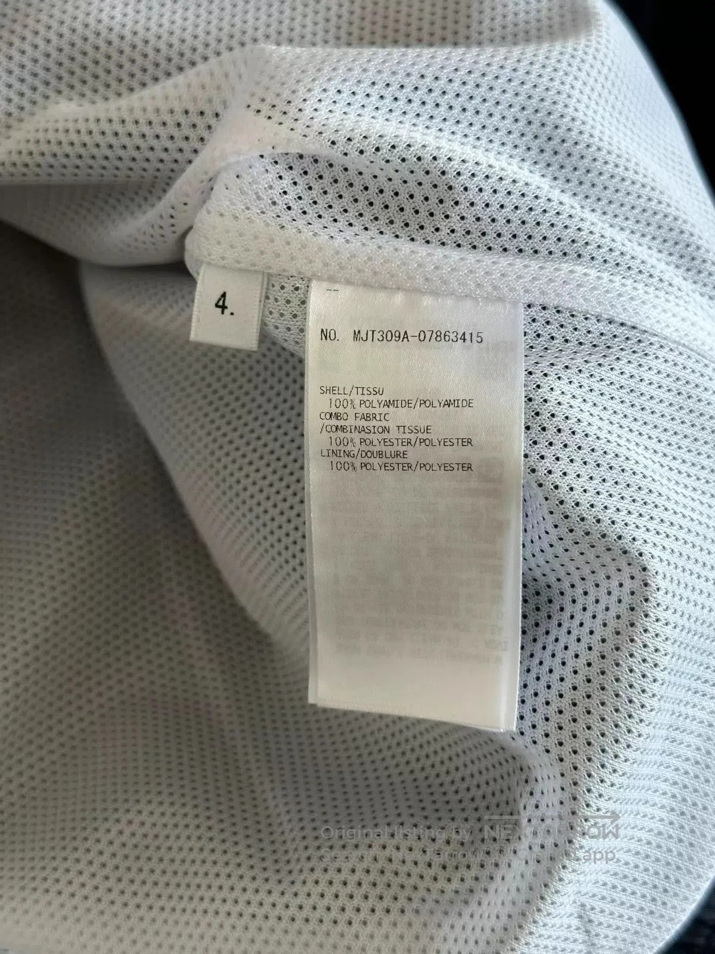 Thom Browne Black Hooded Light Jacket with Striped Sleeves. Size US XL / EU 56 / 4 - 5 Thumbnail