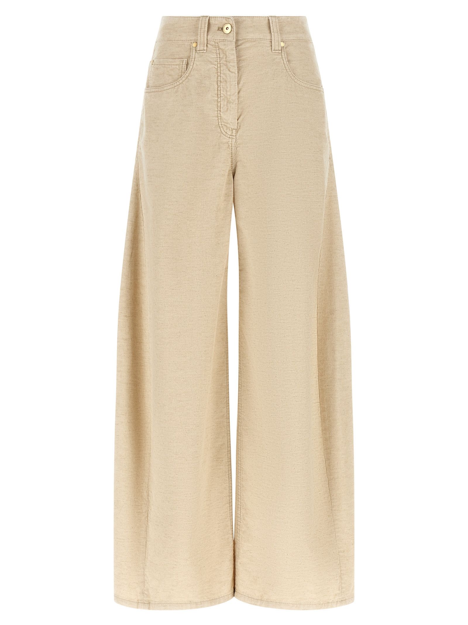 Brunello Cucinelli 'The Wide Barrel' Pants Size 24" / US 00 / IT 34 - 1 Thumbnail