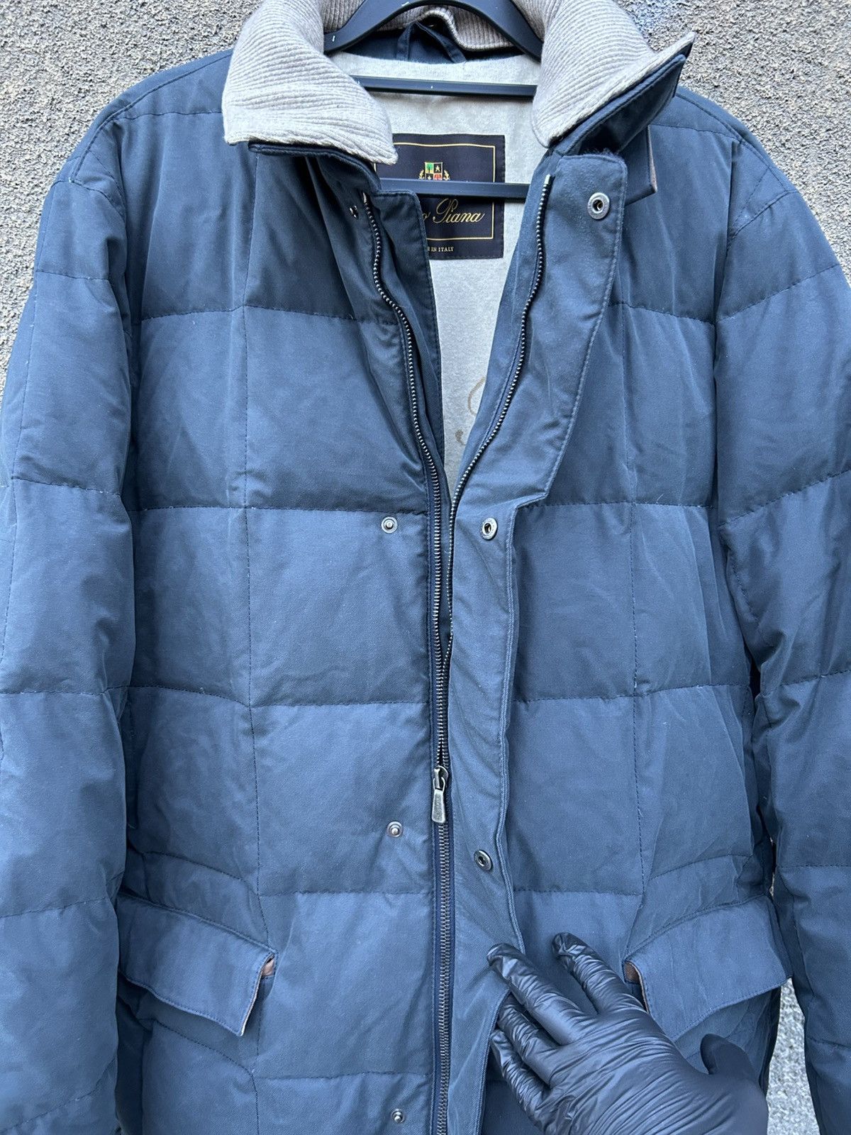 Loro Piana Loro Piana Navy Icer Strom System Parka Luxury puffer Jacket Size US L / EU 52-54 / 3 - 15 Thumbnail