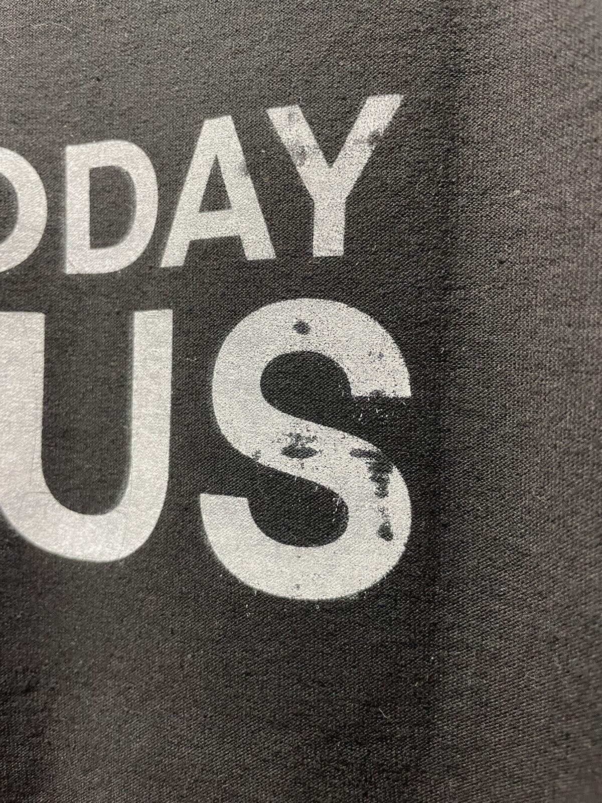 Vintage NOT TODAY JESUS inside out black tee Size US XL / EU 56 / 4 - 3 Thumbnail