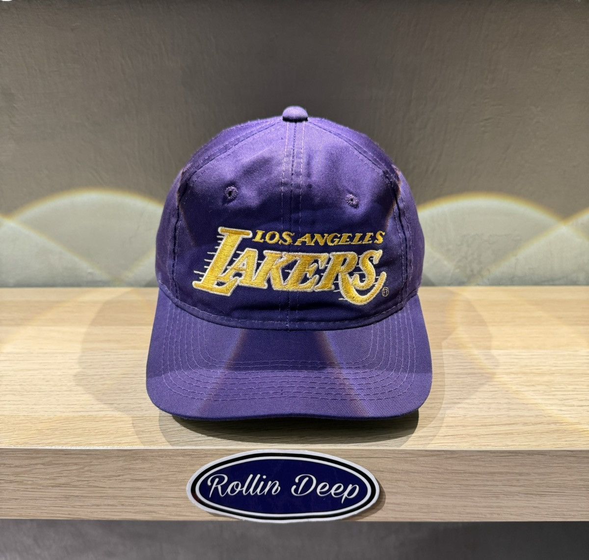 NBA × Vintage Vintage NBA Lakers Double Line Size ONE SIZE - 1 Thumbnail
