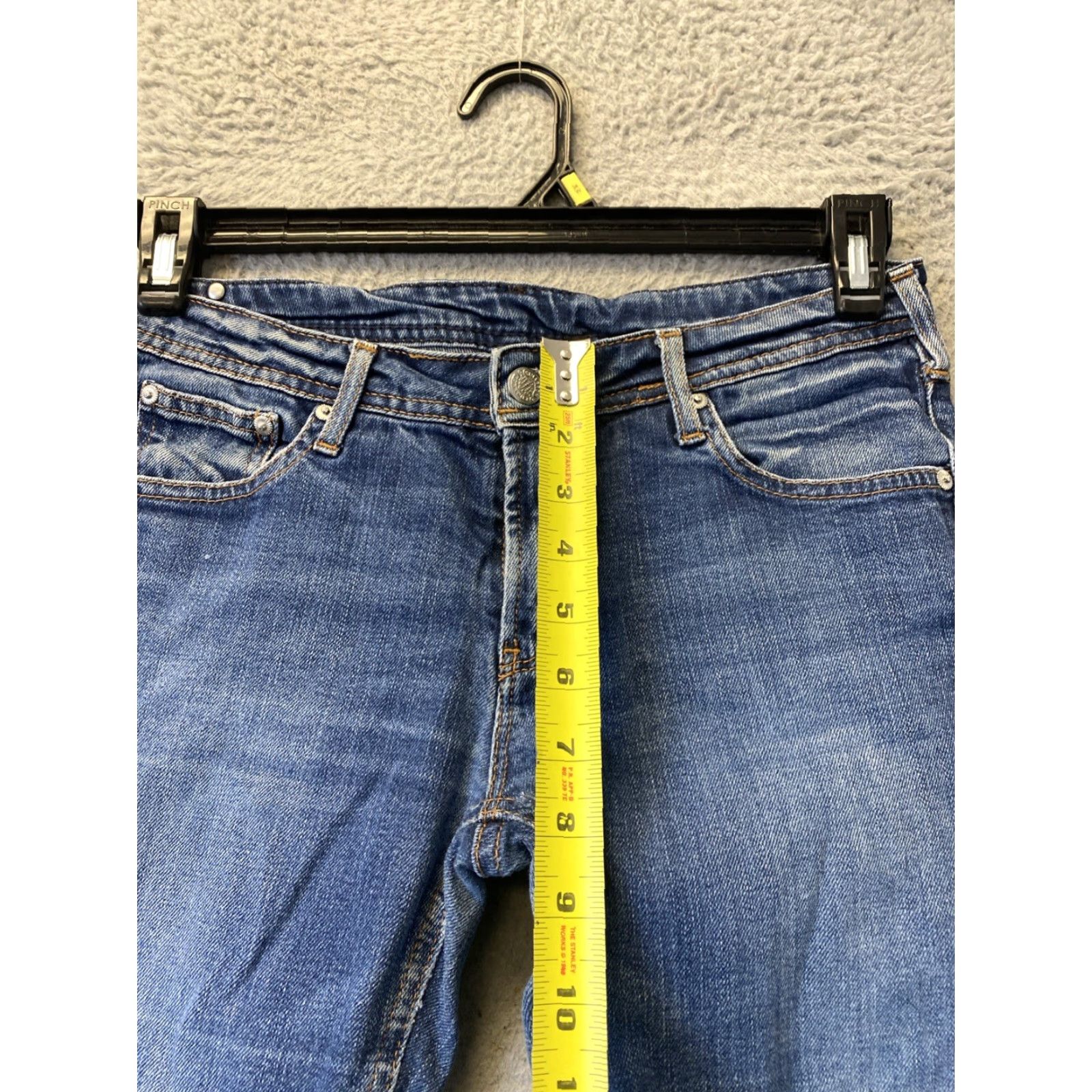 Vintage Cimarron Jeans Women’s 30x27 Blue Slim And Flare Jeans Regular Women Size 30" / US 8 / IT 44 - 7 Thumbnail
