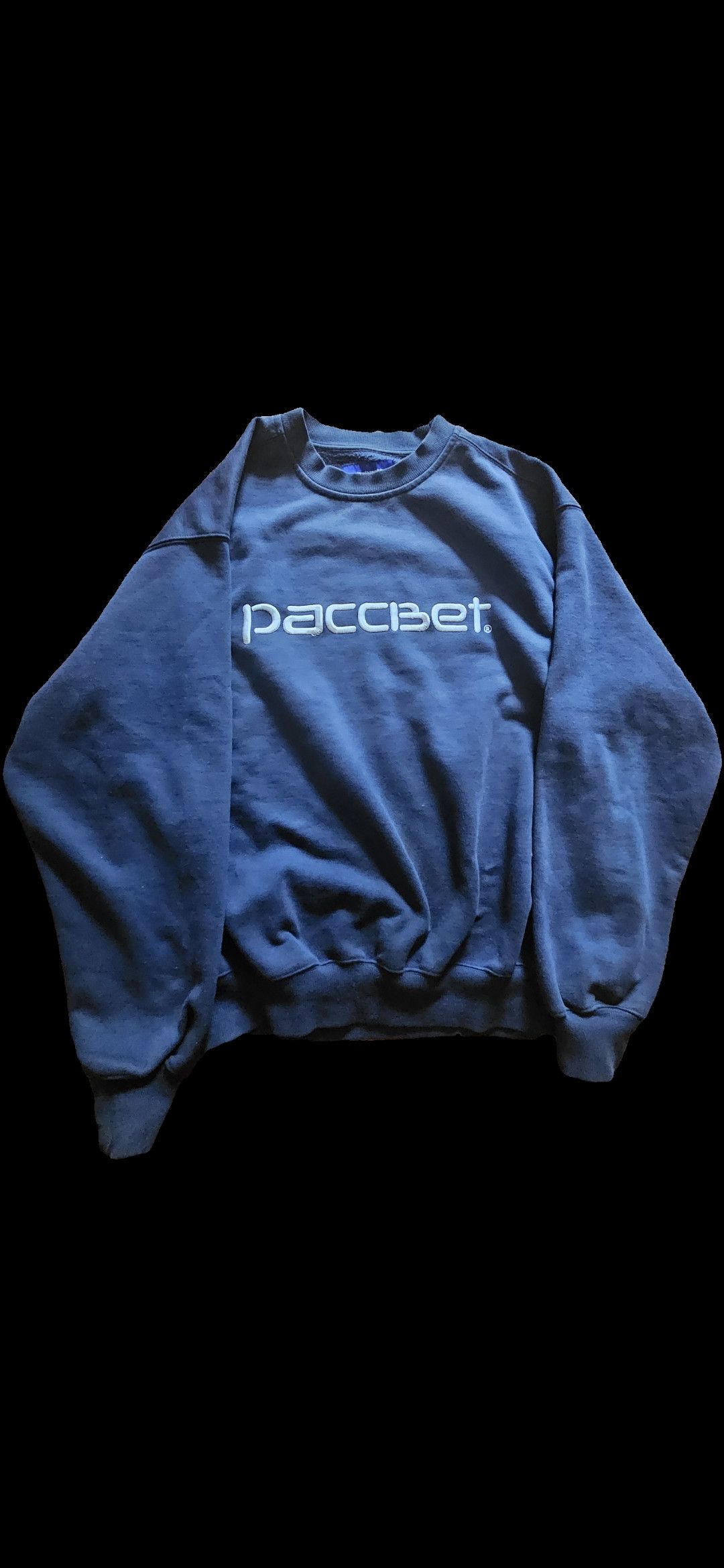 image of Carhartt X Paccbet Sweater in Navy, Men's (Size Medium)