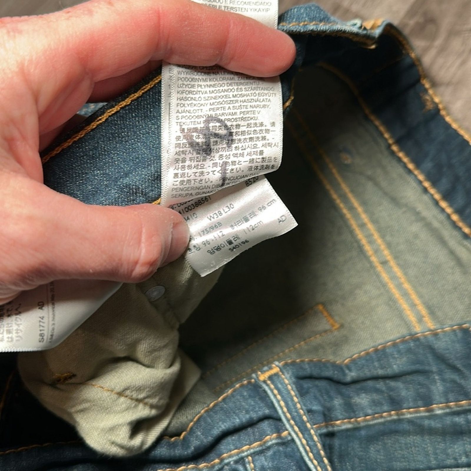Levi's Levi's 505 Straight Fit Jeans - 38x30 Size US 38 / EU 54 - 8 Thumbnail