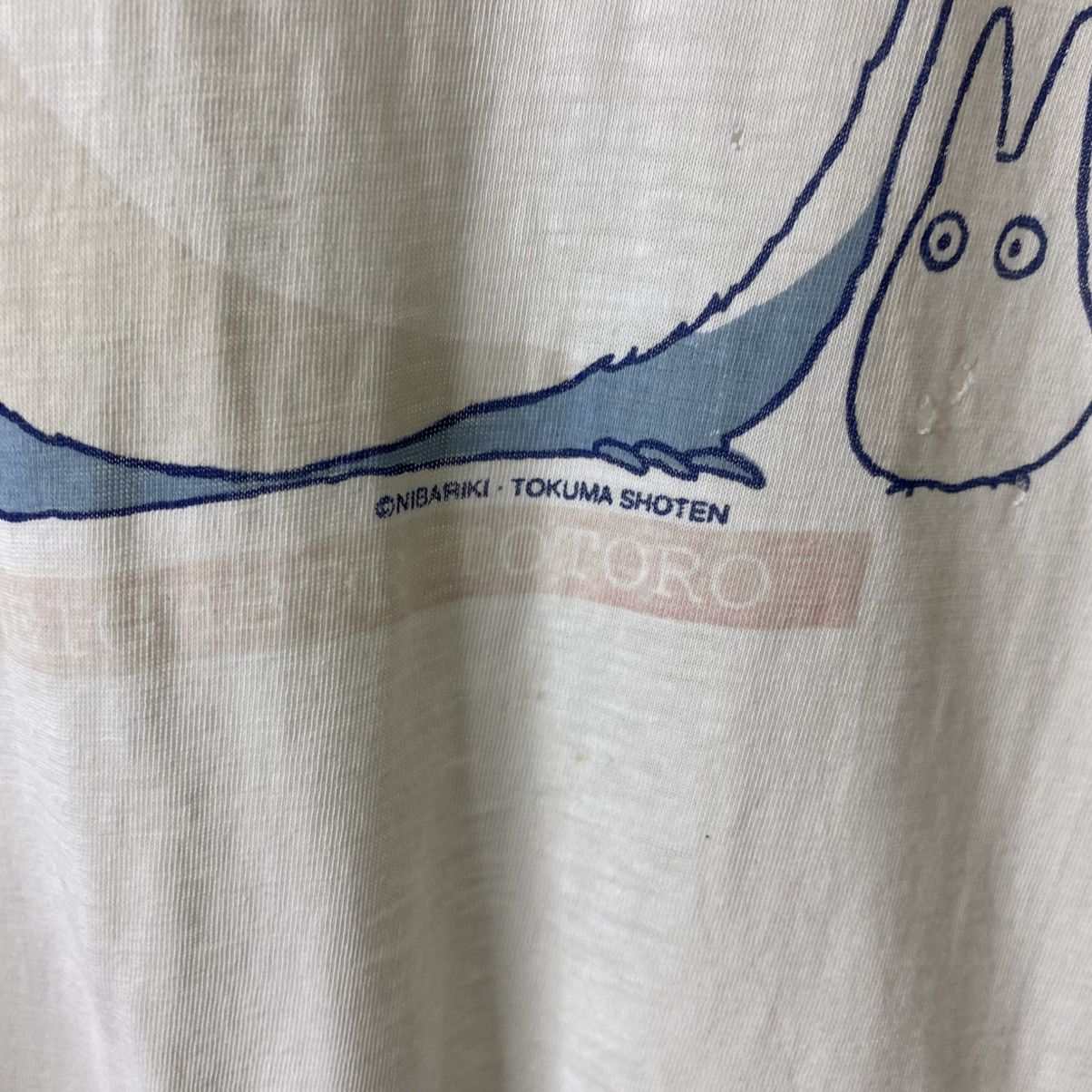 Anime 1980s My Neighbor Totoro Tokuma Shoten Studio Ghibli Tshirt Size US M / EU 48-50 / 2 - 3 Thumbnail