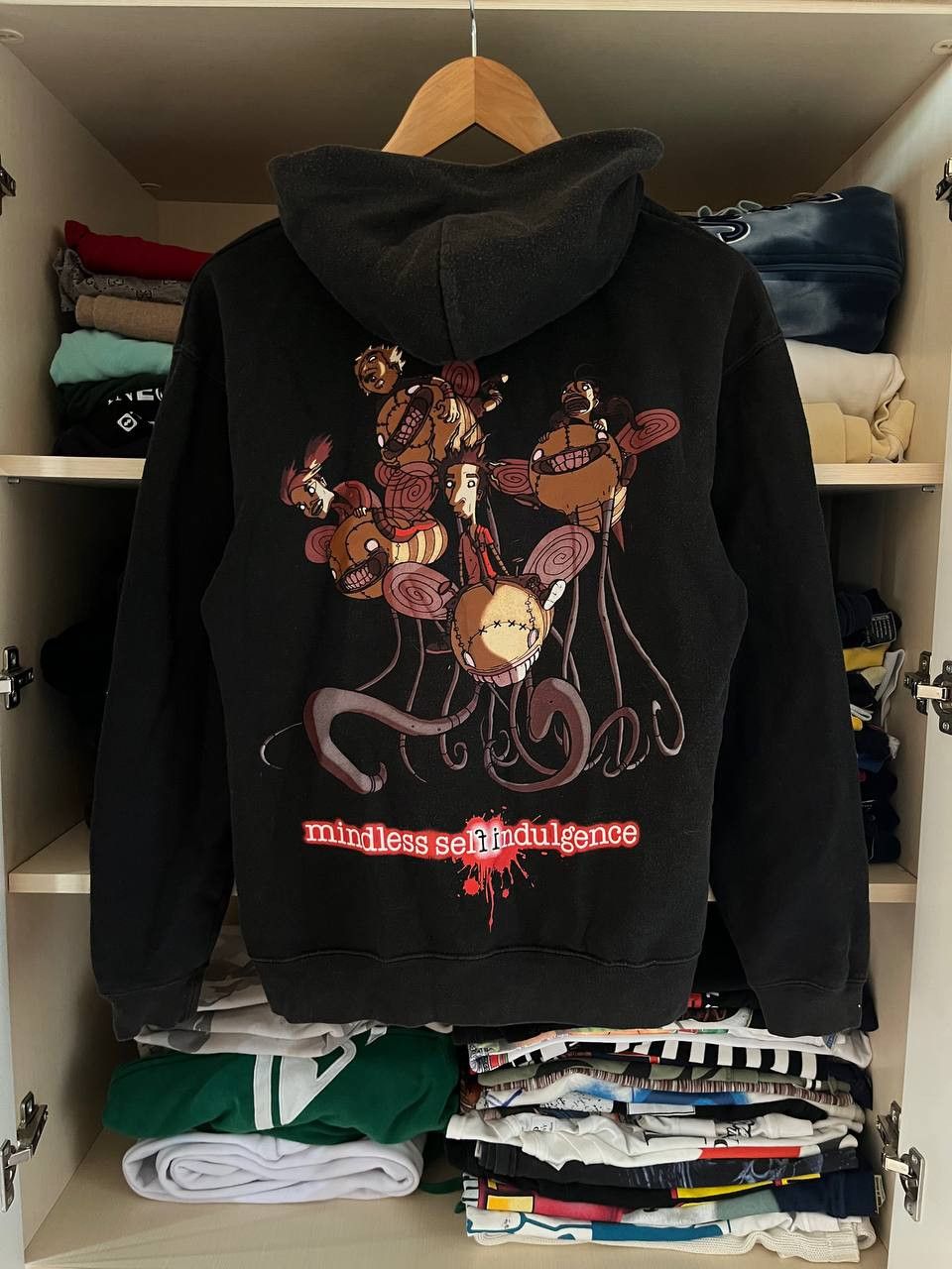Rare Mindless Self Indulgence Vintage Zip Hoodie