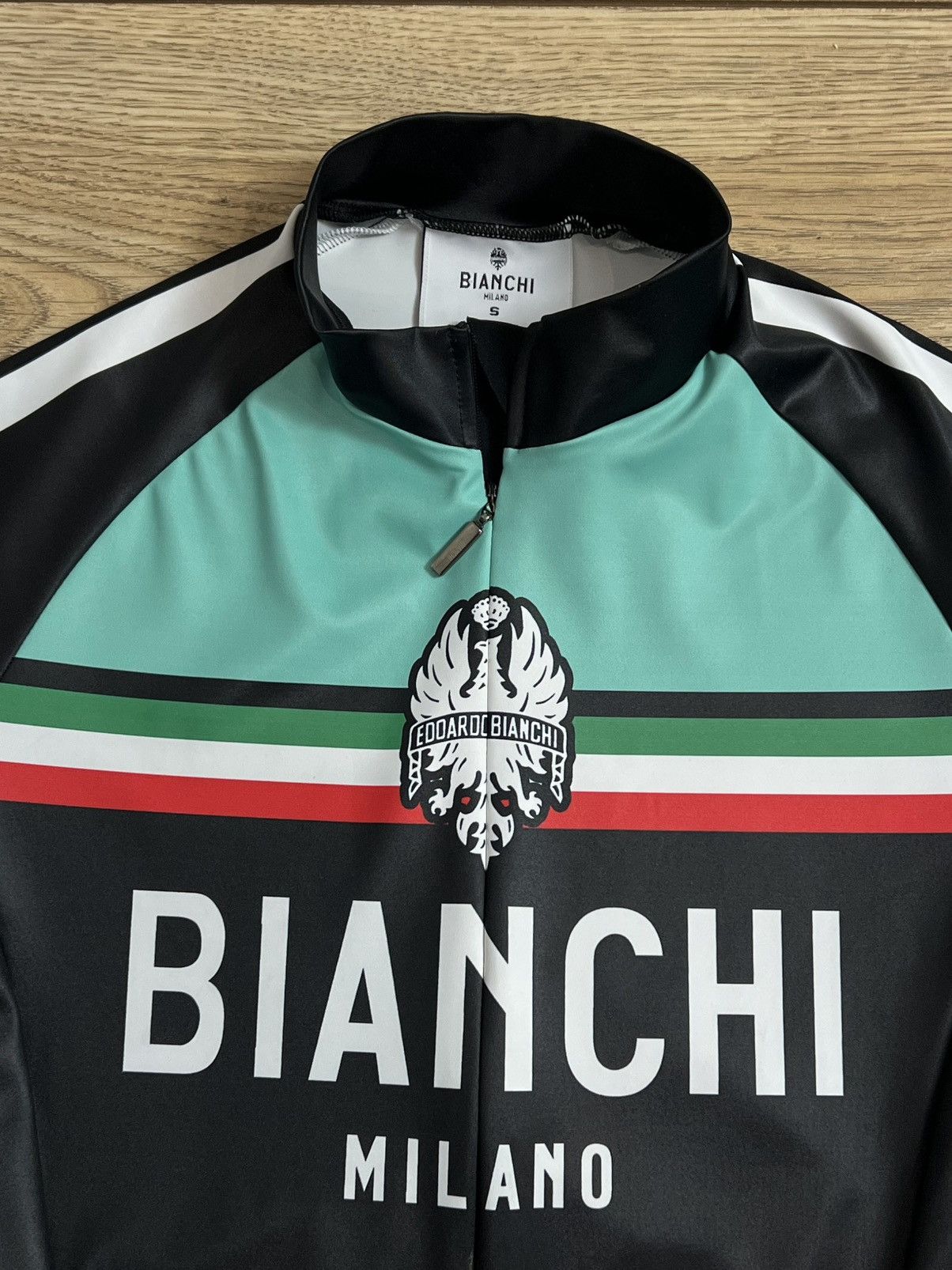 Other Edorado Bianchi Milano Cycling Jersey Skinsuit Size US S / EU 44-46 / 1 - 3 Thumbnail