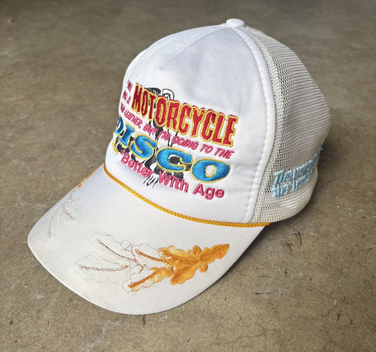 Better With Age 1 of 1 Better With Age Trucker Captain Hat White SnapBack Size ONE SIZE - 7 Thumbnail