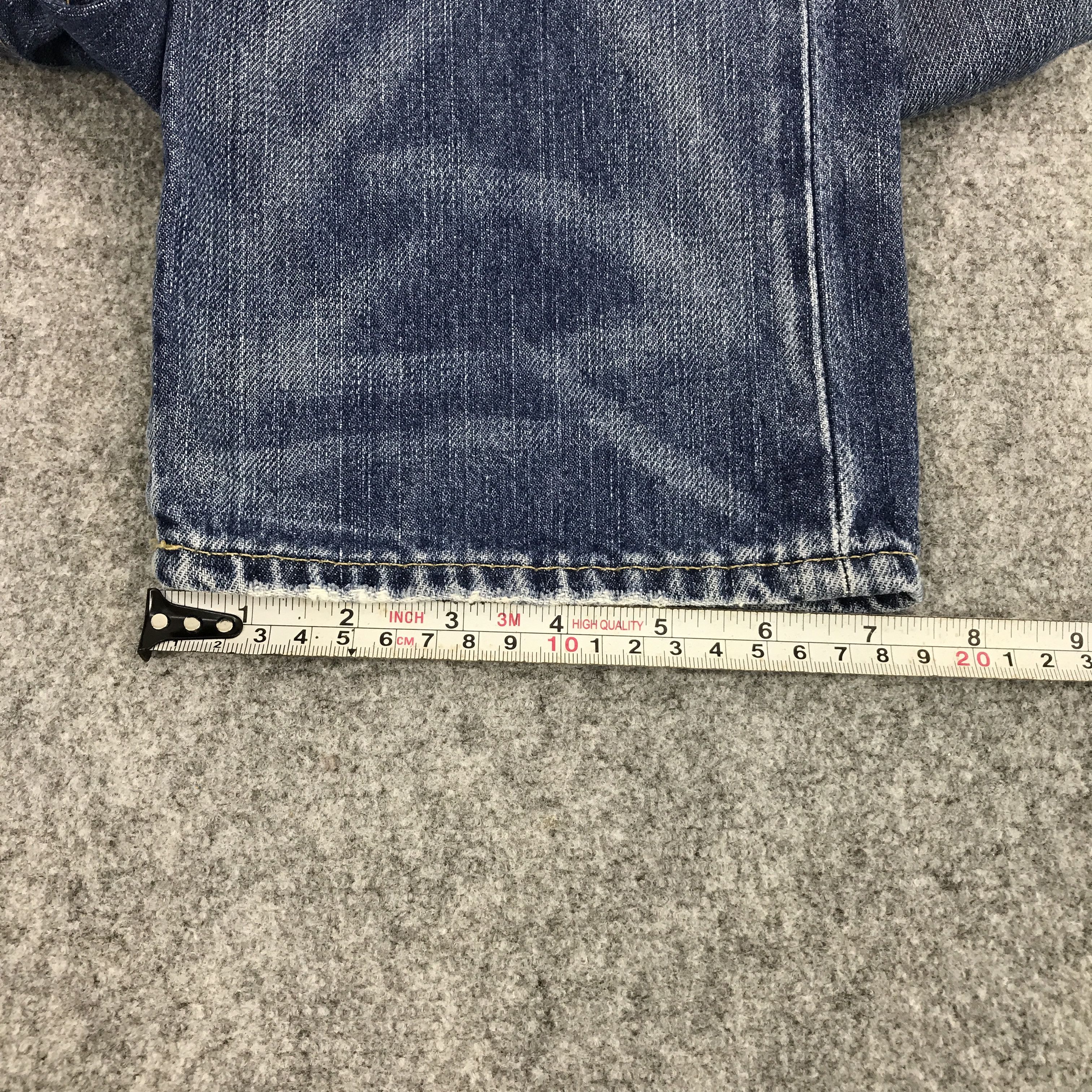 Polo Ralph Lauren Vtg Polo ralph lauren distressed light Denim jeans Size US 32 / EU 48 - 14 Thumbnail