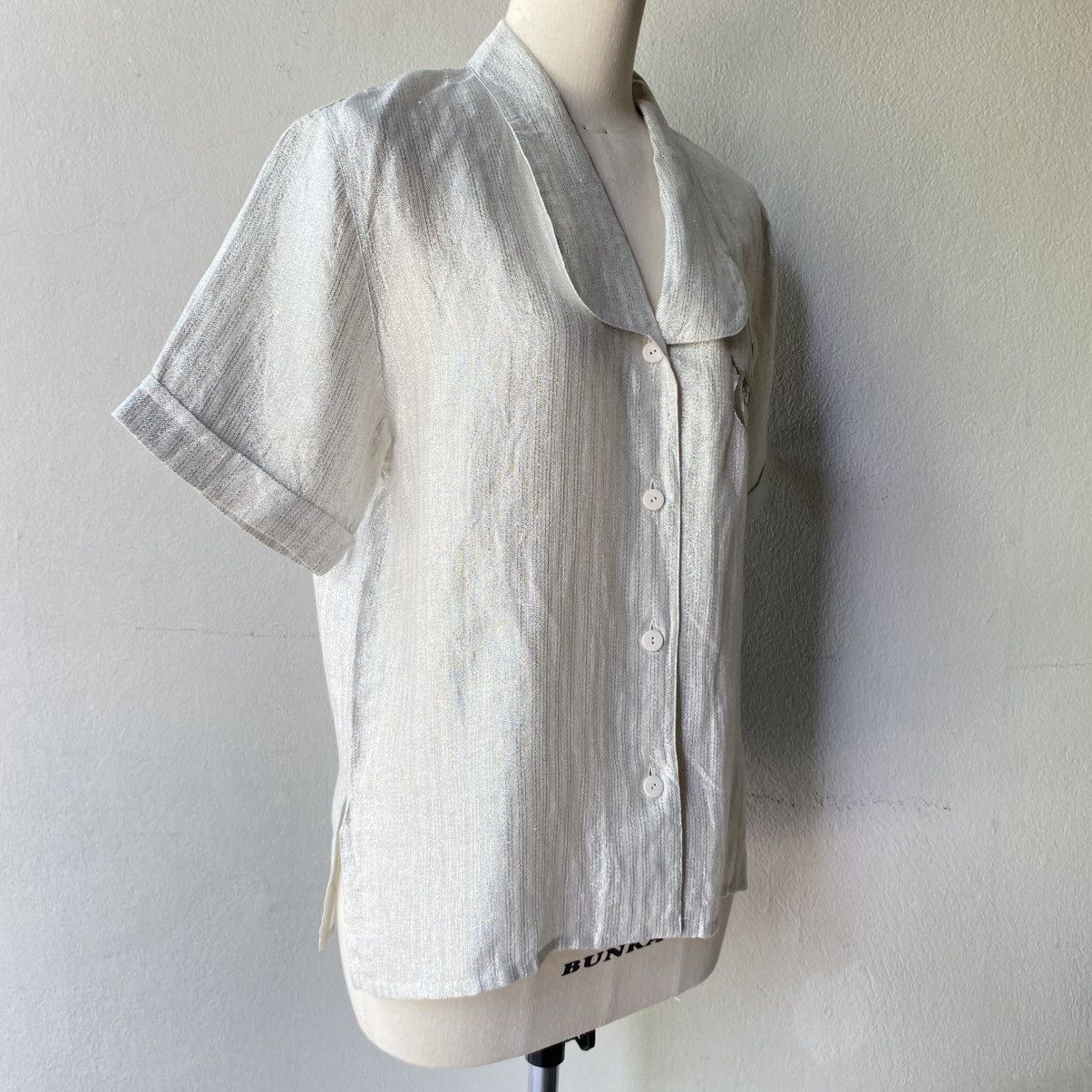Dior Christian Dior Vintage Cherry Embroidered Blouse Size L / US 10 / IT 46 - 14 Thumbnail
