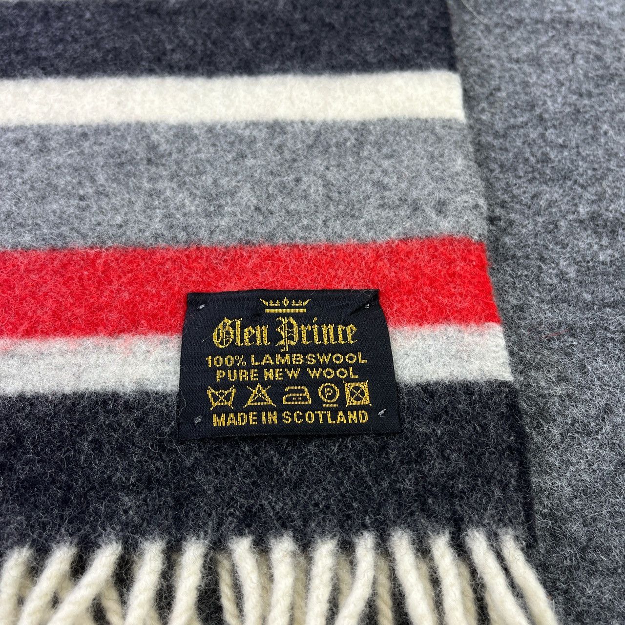 Vintage Glen Prince Scarf / Muffler / Neckwear T639 Size ONE SIZE - 5 Thumbnail