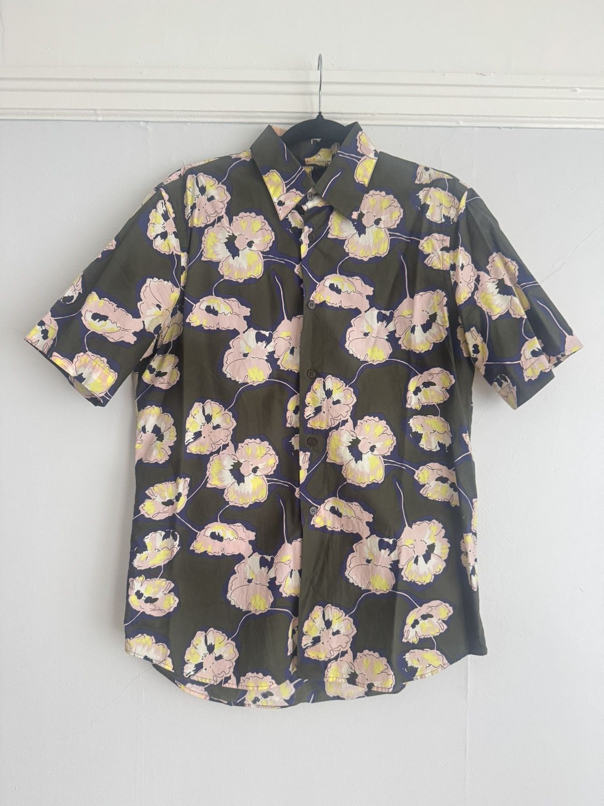Marni Marni Floral Print Shirt Sleeve Shirt Size US M / EU 48-50 / 2 - 1 Thumbnail