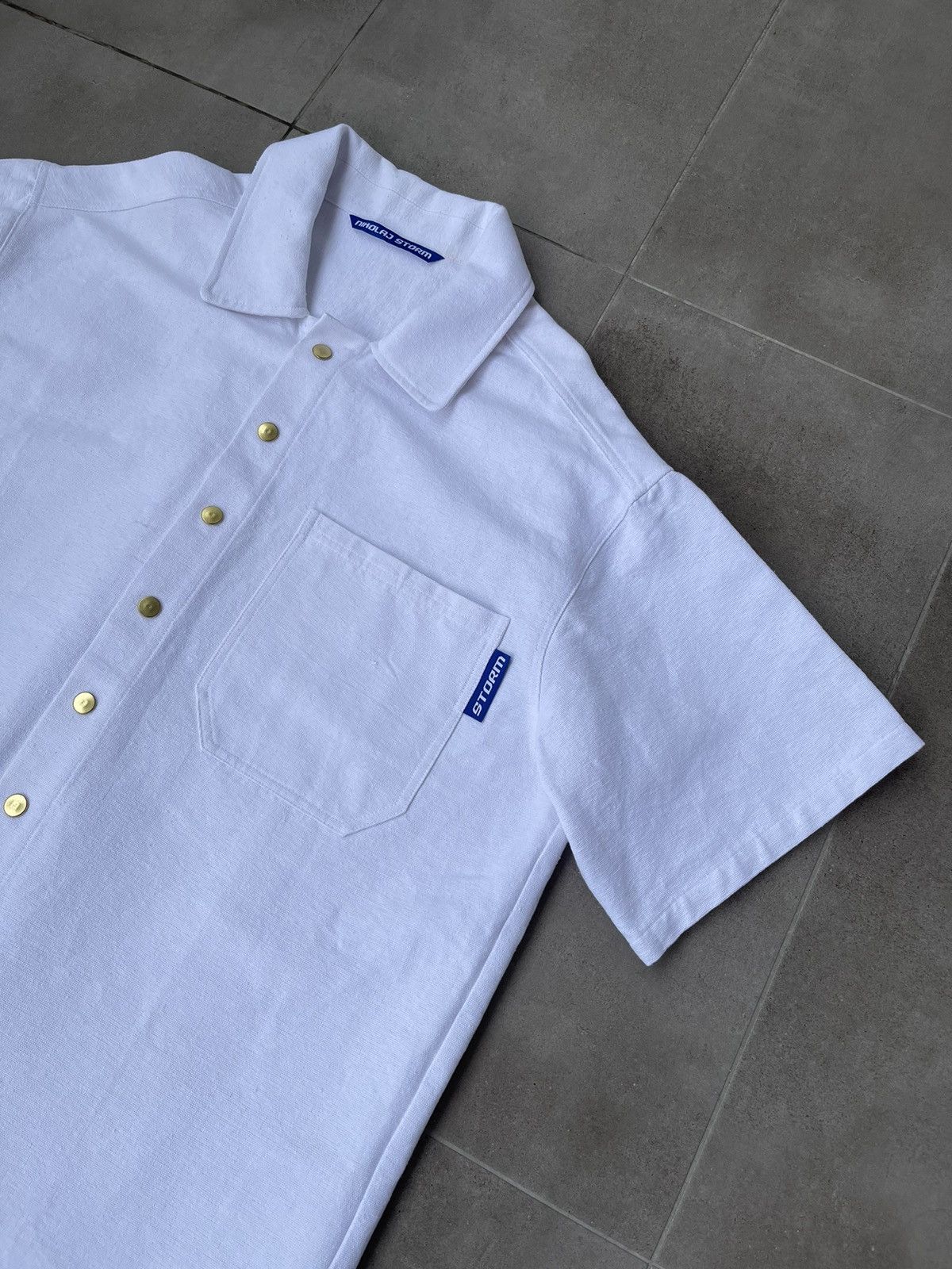 Other !DS! SS23 Nikolaj Storm Suarezito White Oversized Shirt Size US M / EU 48-50 / 2 - 12 Thumbnail