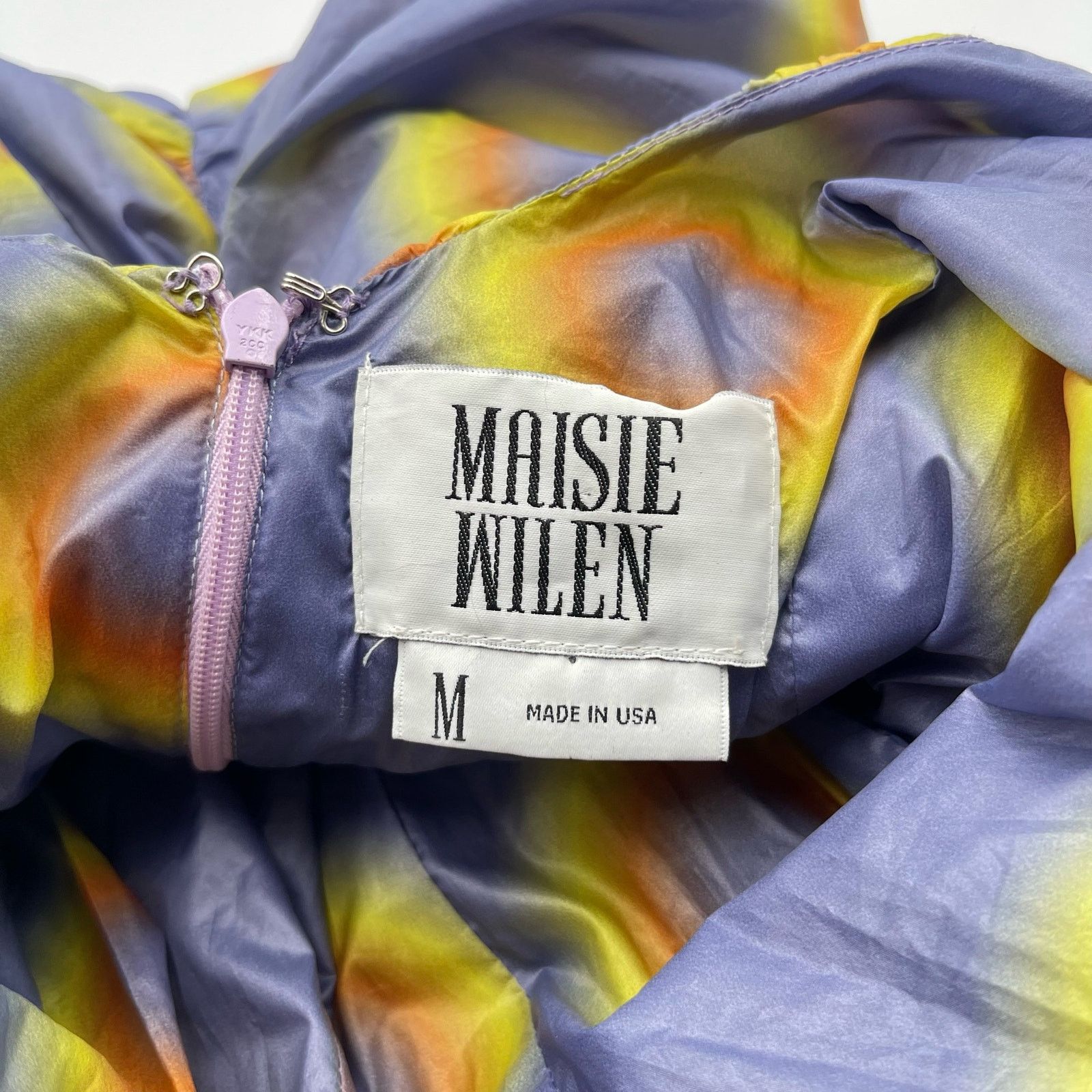 Maisie Wilen Maisie Wilen | Lady Purple Yellow Psychedelic Dot Dress M Size M / US 6-8 / IT 42-44 - 6 Thumbnail