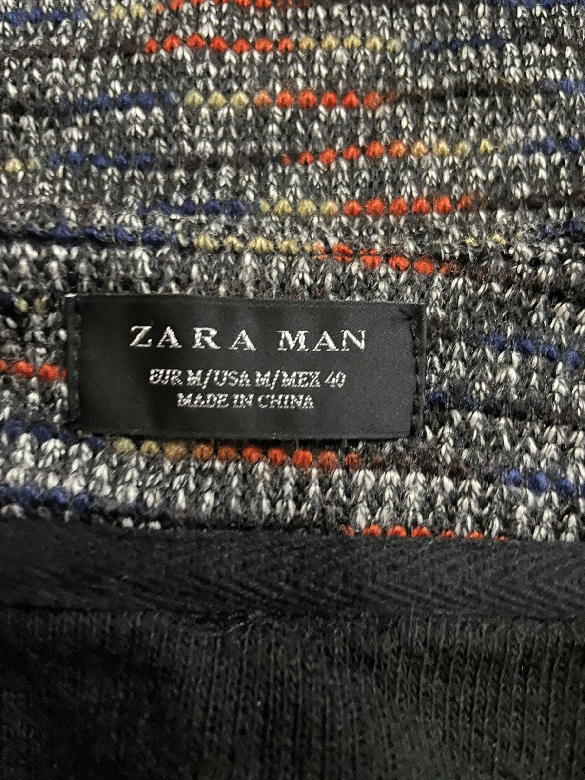 Zara ZARA MAN COLORED JACQUARD CARDIGAN Size US M / EU 48-50 / 2 - 11 Thumbnail