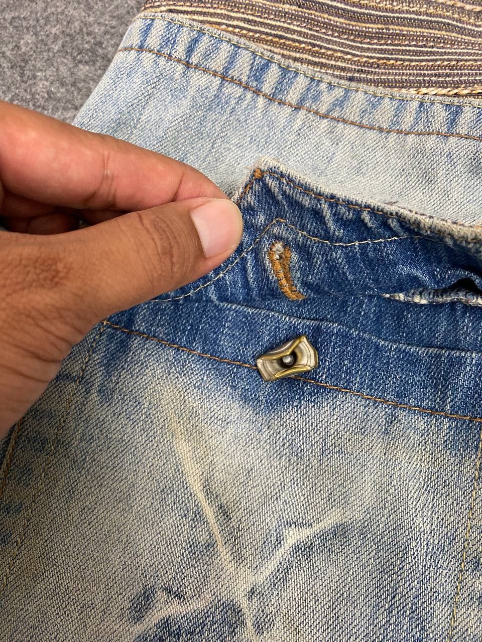 Japanese Brand japanese brand navajo style distressed denim Size US 36 / EU 52 - 5 Thumbnail